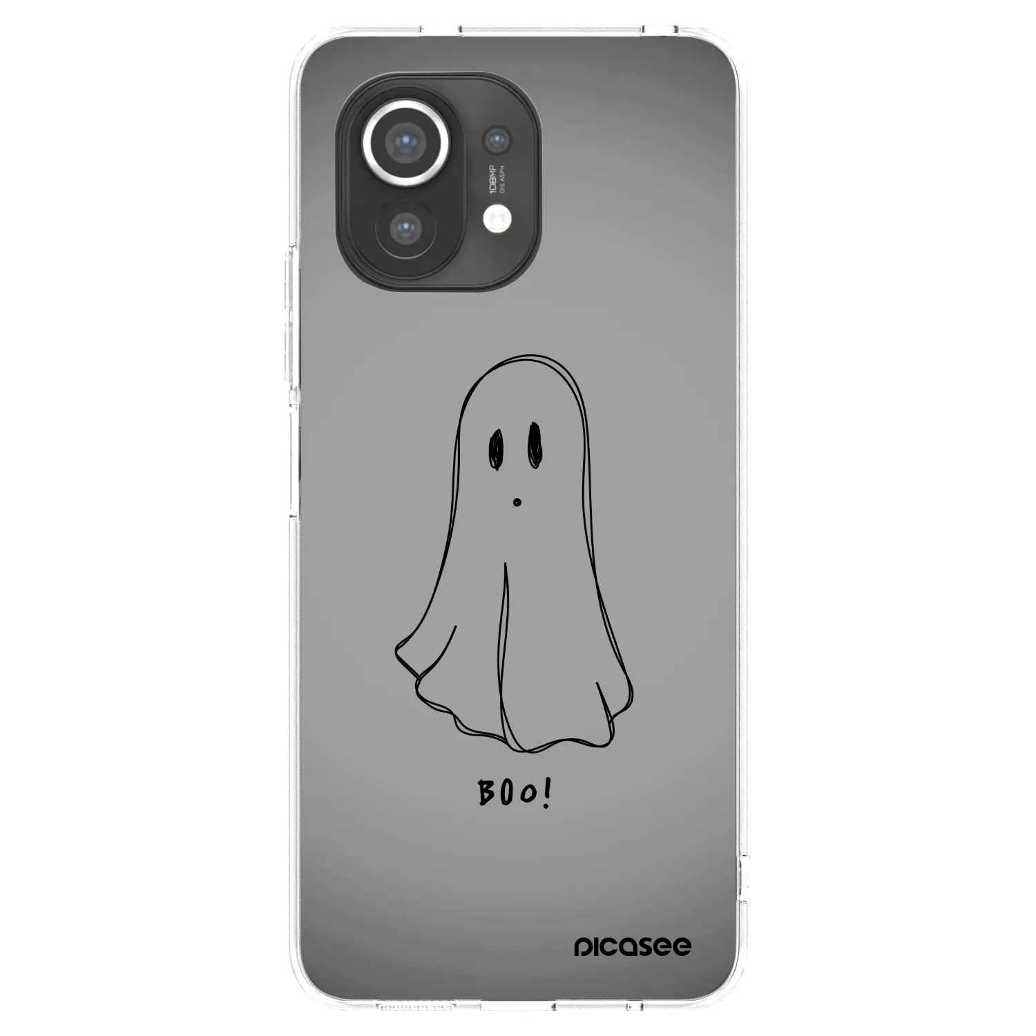 Picasee Xiaomi Mi 11 Hülle - Transparentes Silikon - Ghost