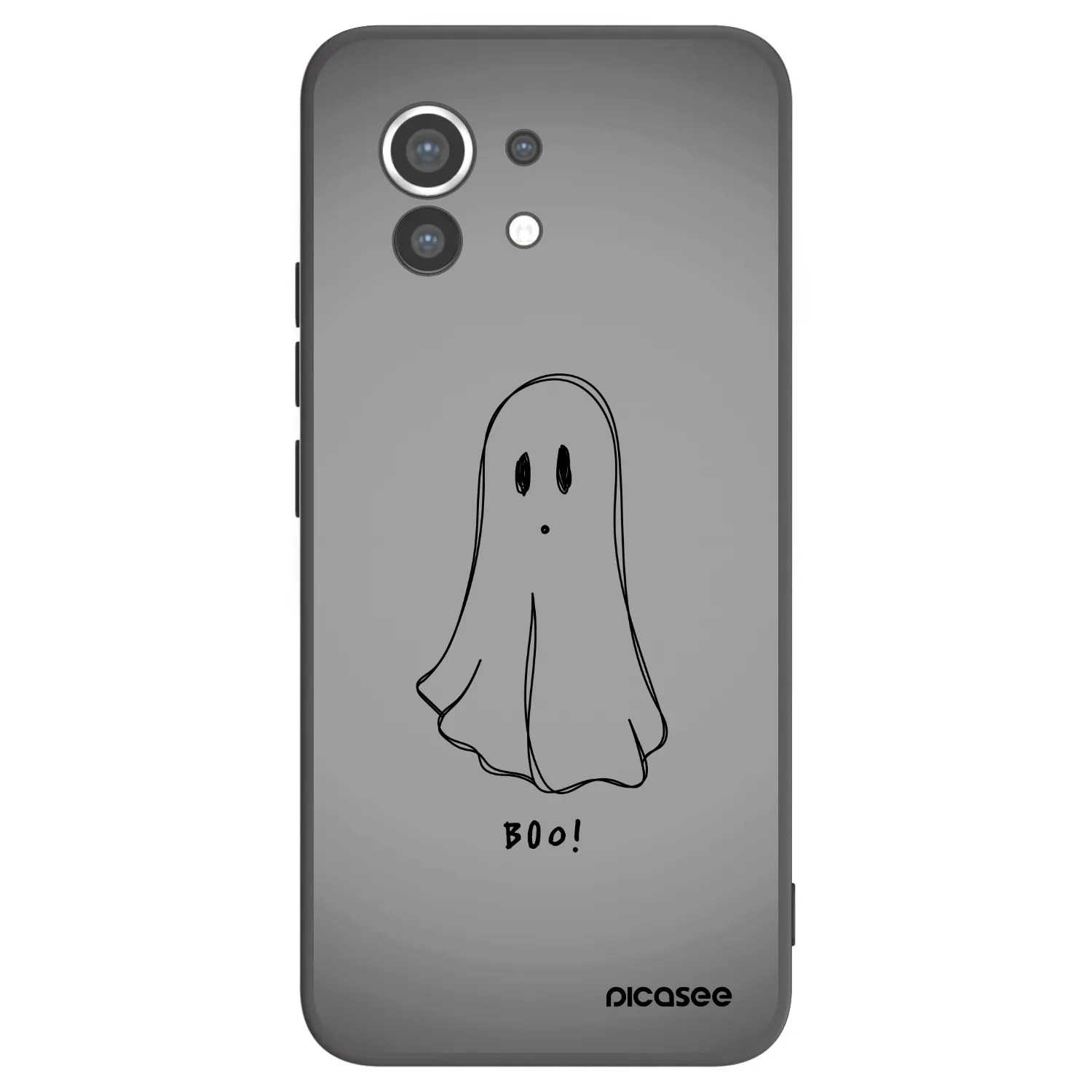 Picasee Xiaomi Mi 11 Hülle - Schwarzes Silikon - Ghost