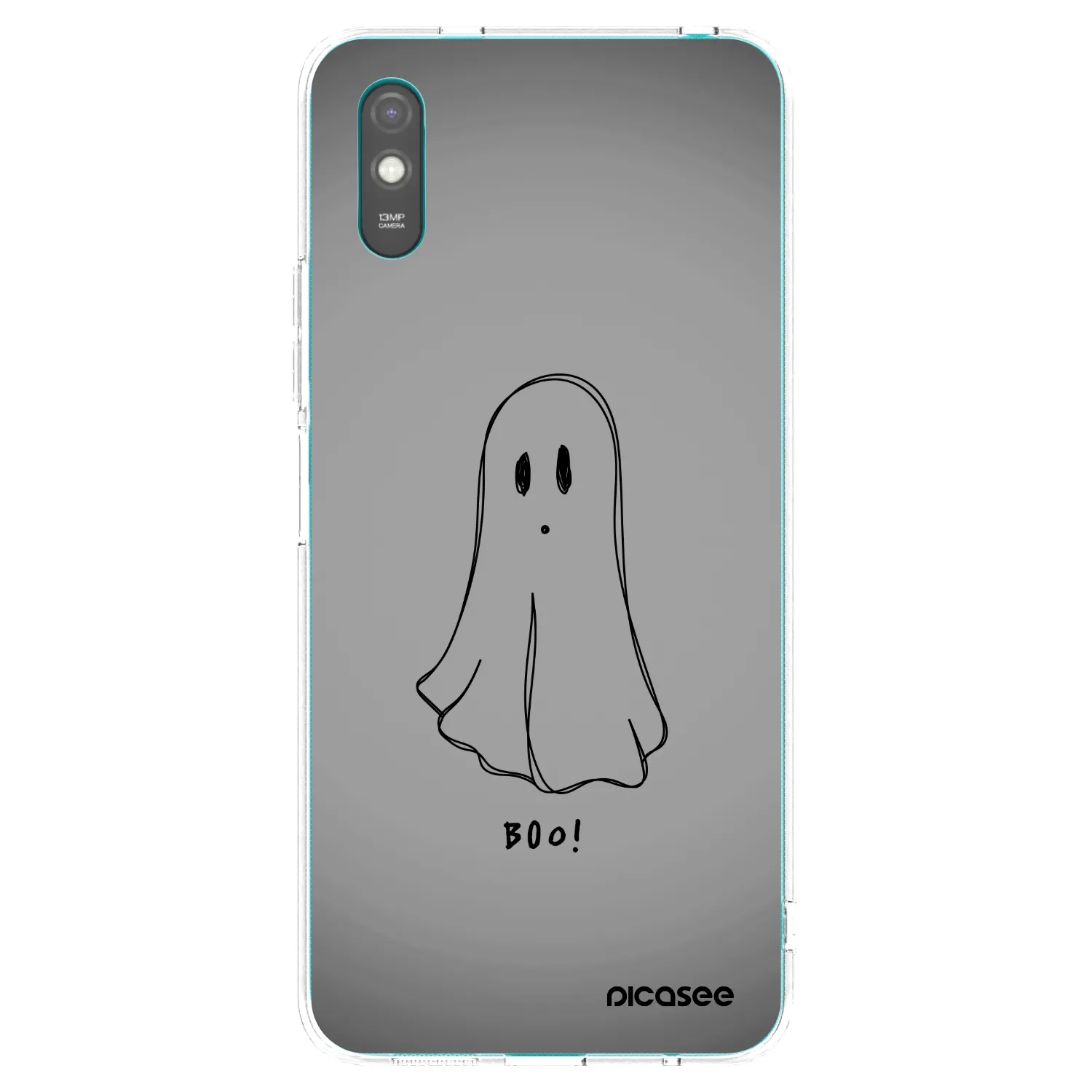 Picasee Xiaomi Redmi 9AT Hülle - Transparentes Silikon - Ghost
