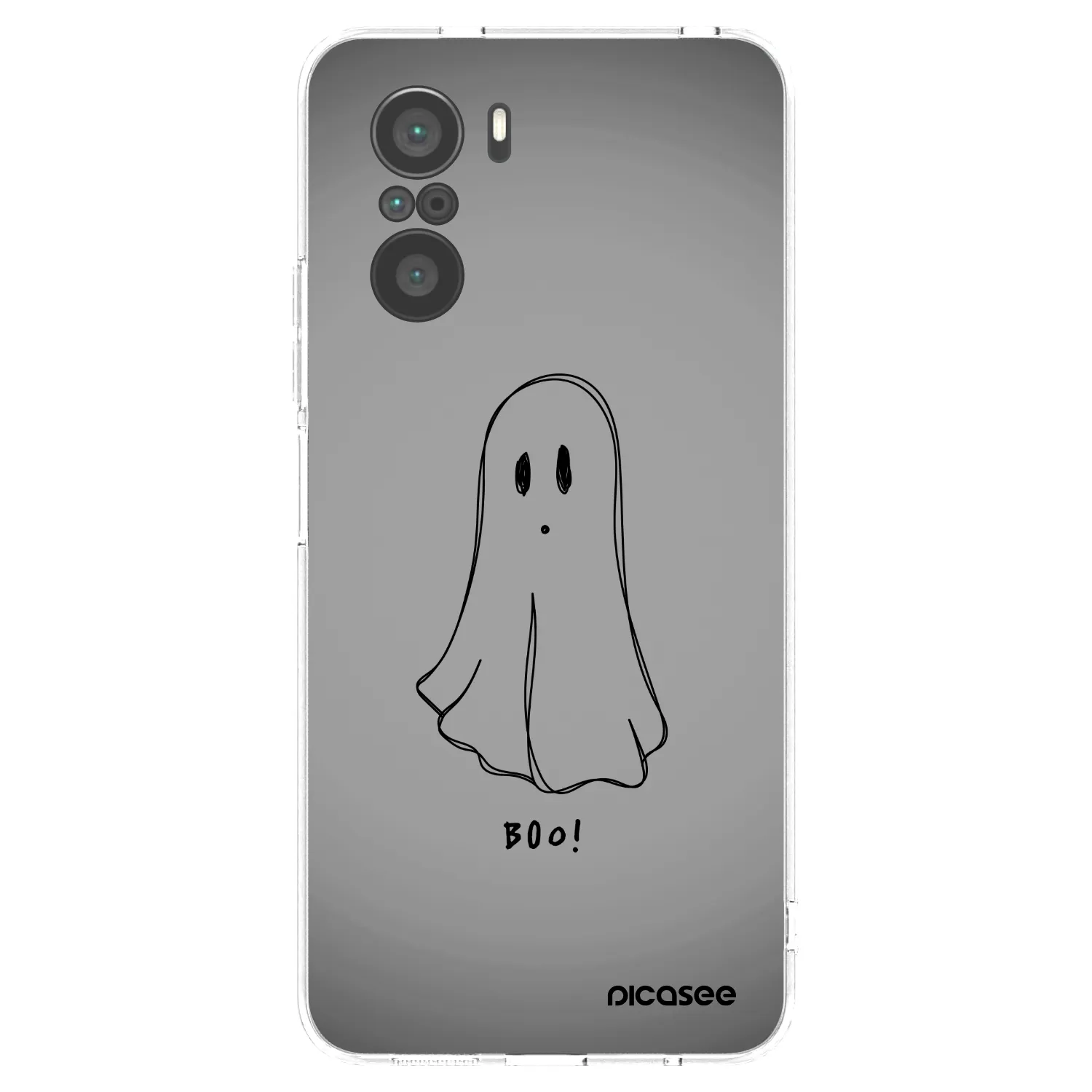Picasee Xiaomi Poco F3 Hülle - Transparentes Silikon - Ghost