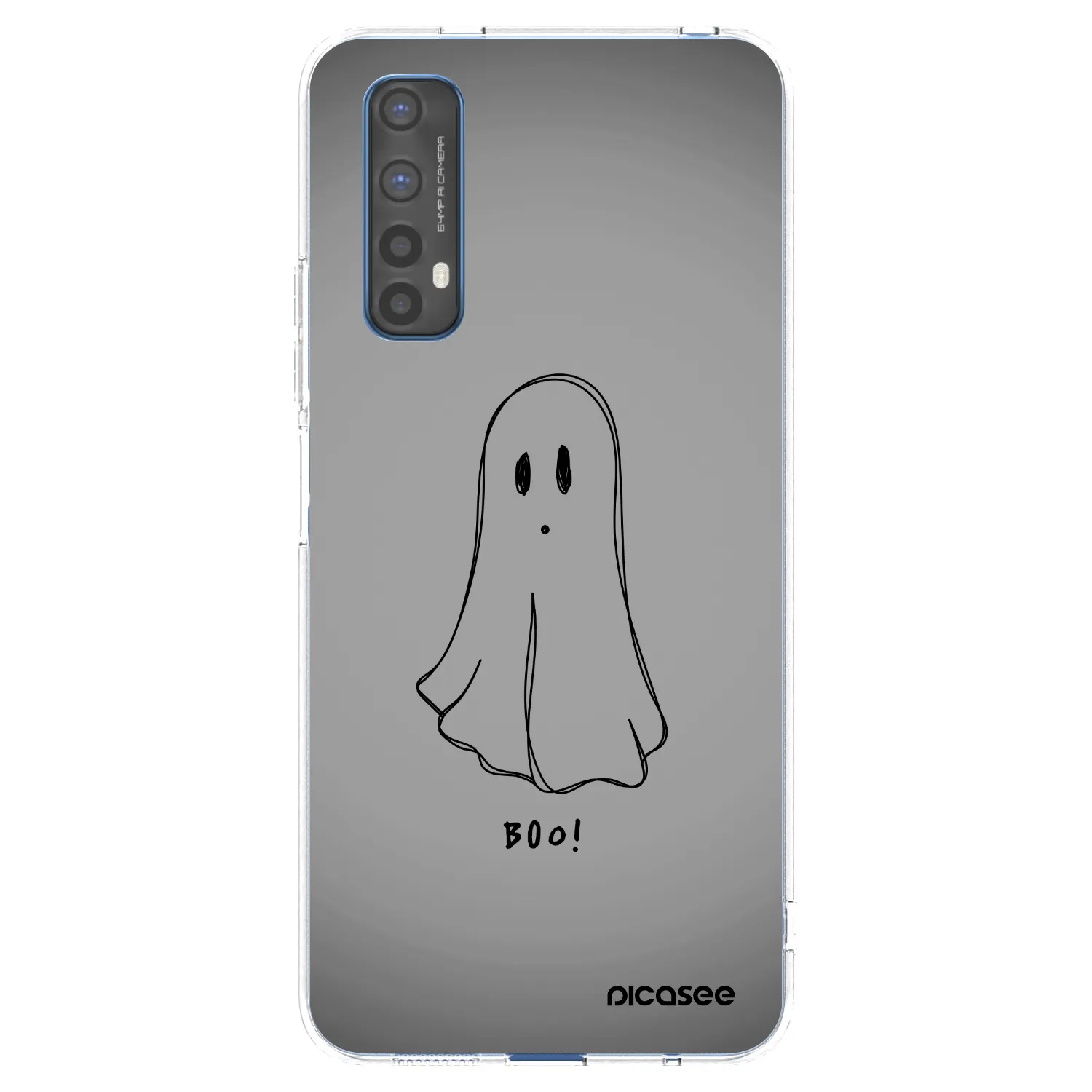 Picasee Realme 7 Hülle - Transparentes Silikon - Ghost