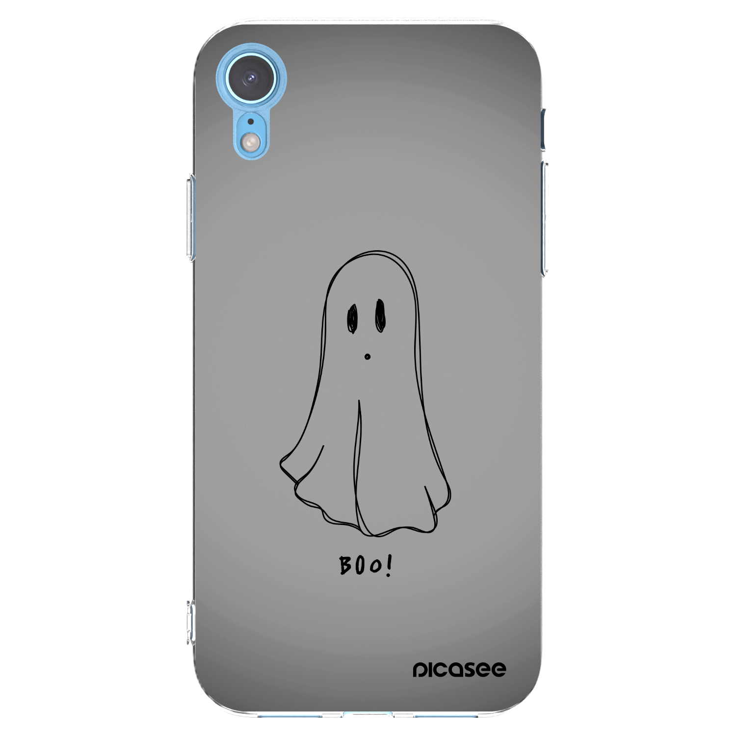 Picasee Apple iPhone XR Hülle - Transparentes Silikon - Ghost