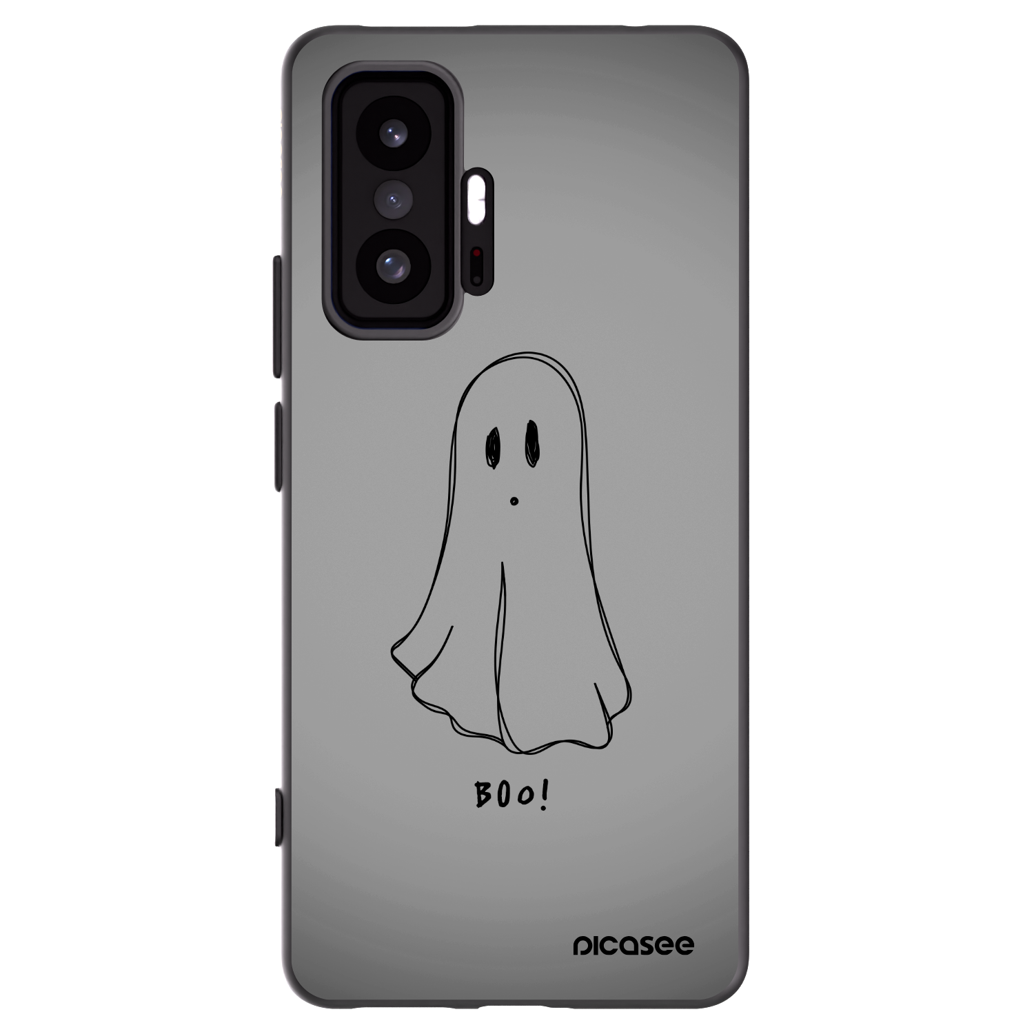 Picasee Xiaomi 11T Hülle - Schwarzes Silikon - Ghost