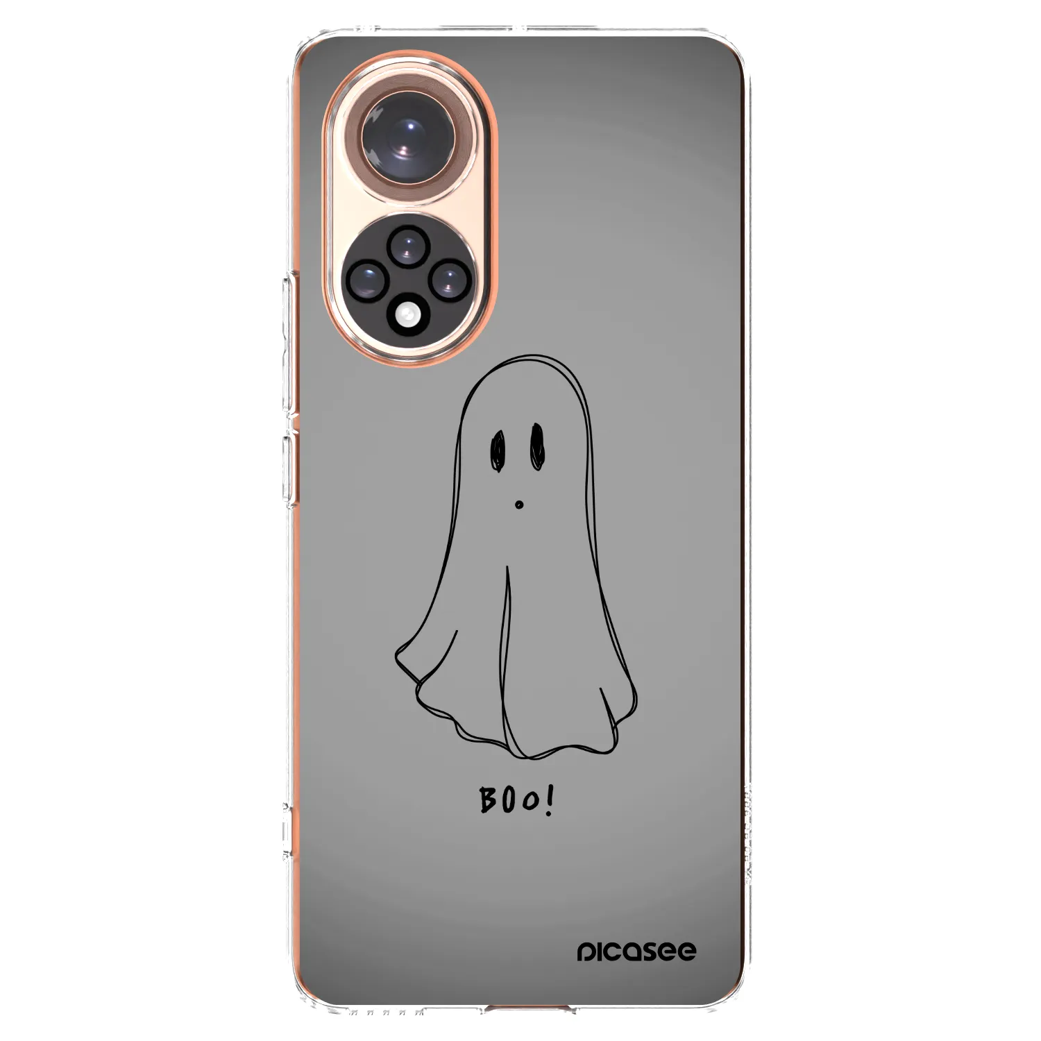 Picasee Honor 50 5G Hülle - Transparentes Silikon - Ghost
