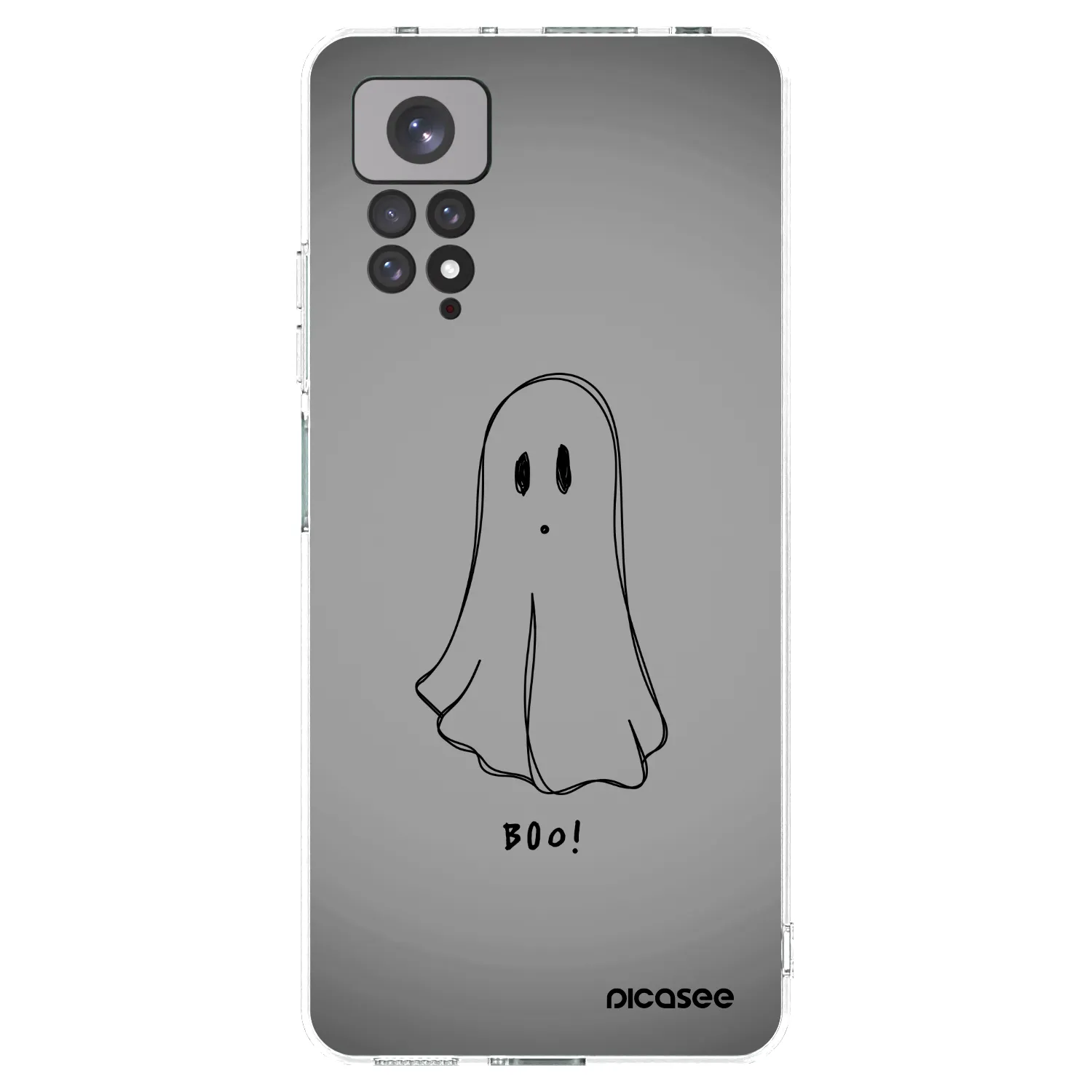 Picasee Xiaomi Redmi Note 11S 4G Hülle - Transparentes Silikon - Ghost