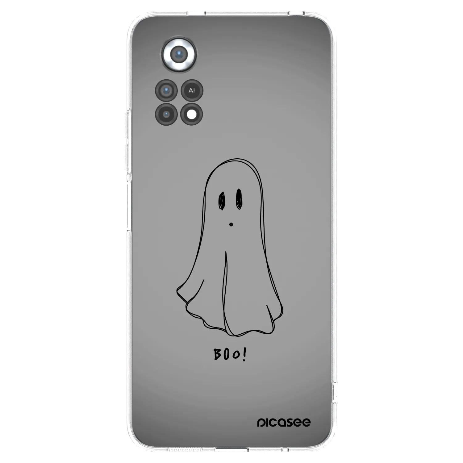 Picasee Xiaomi Poco X4 Pro 5G Hülle - Transparentes Silikon - Ghost