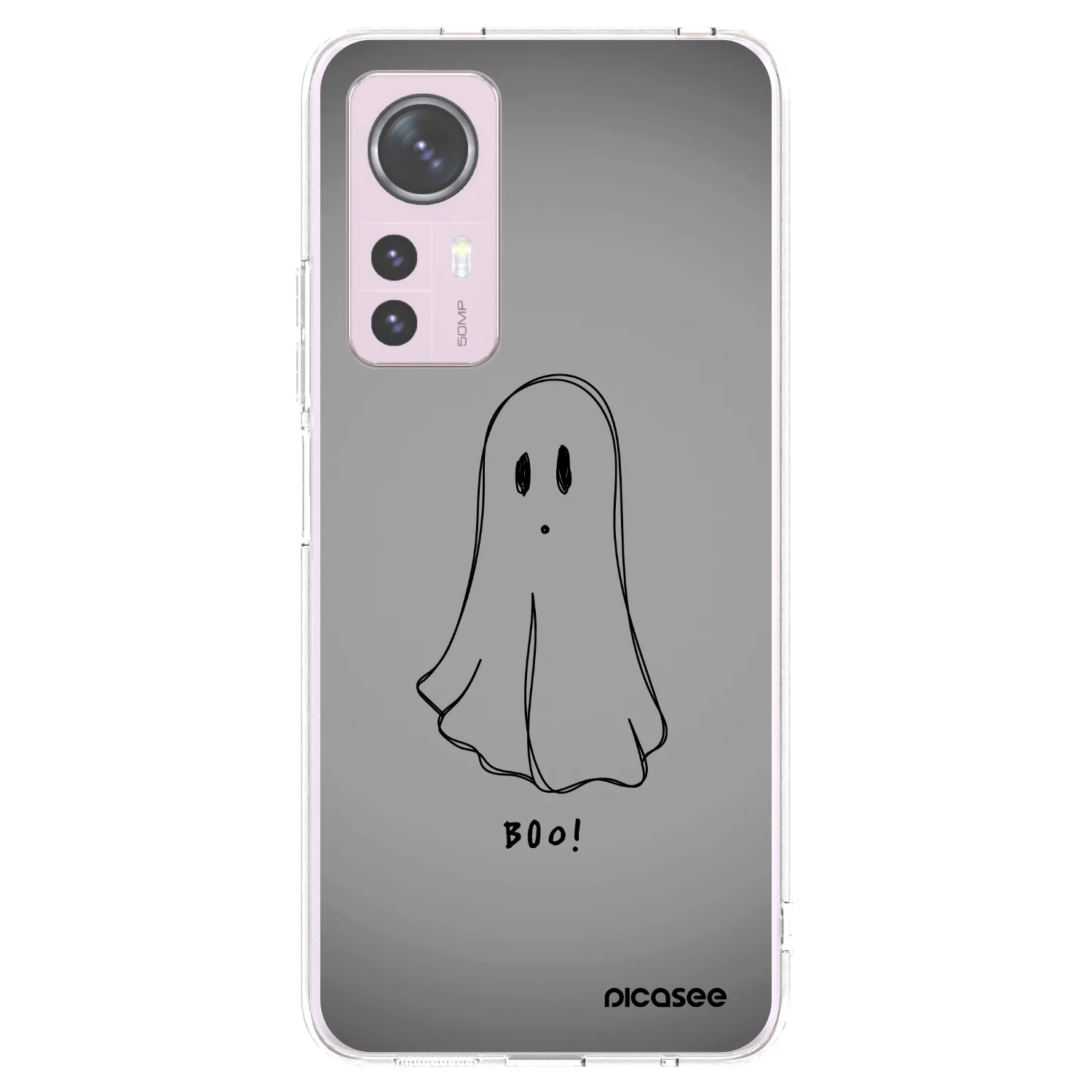 Picasee Xiaomi 12 Hülle - Transparentes Silikon - Ghost