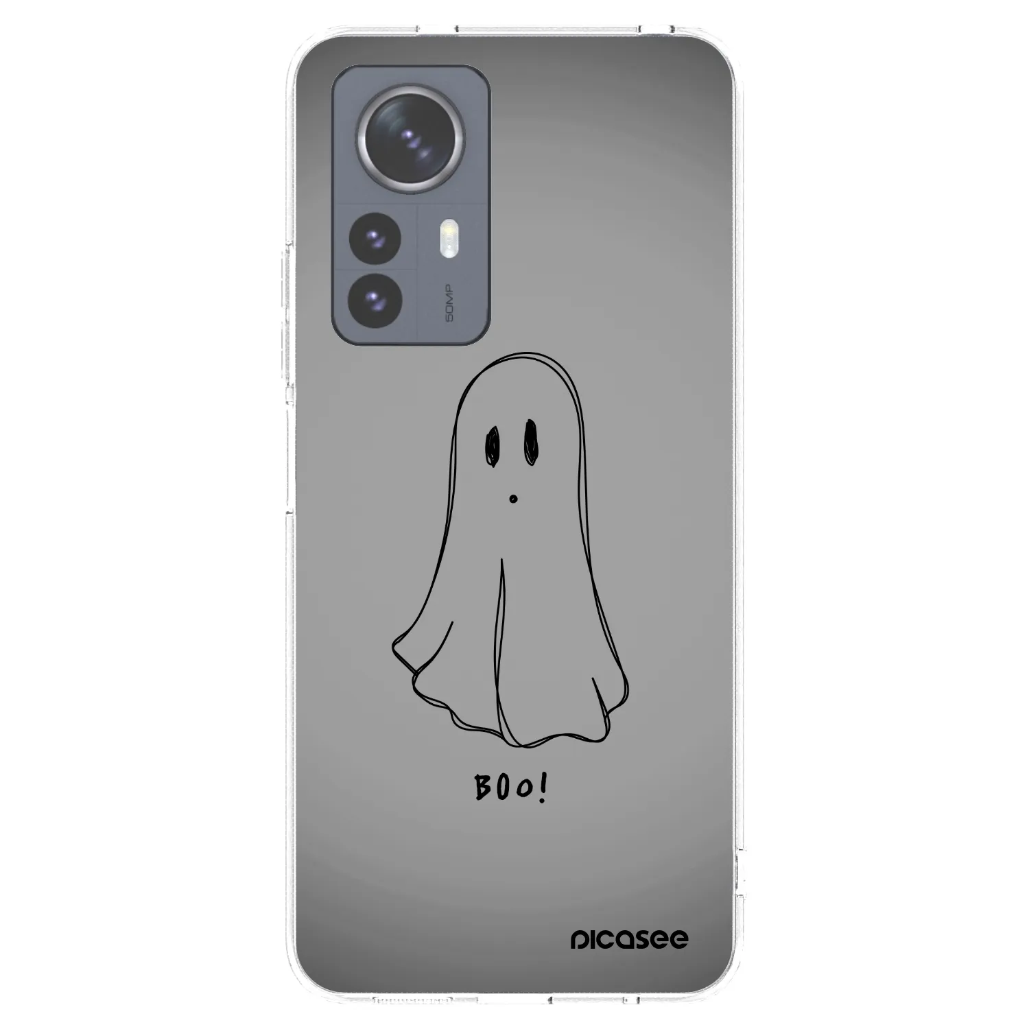 Picasee Xiaomi 12 Pro Hülle - Transparentes Silikon - Ghost