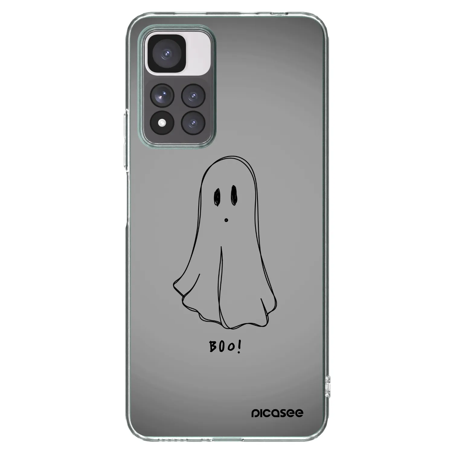 Picasee Xiaomi Redmi Note 11 Pro+ 5G Hülle - Transparentes Silikon - Ghost