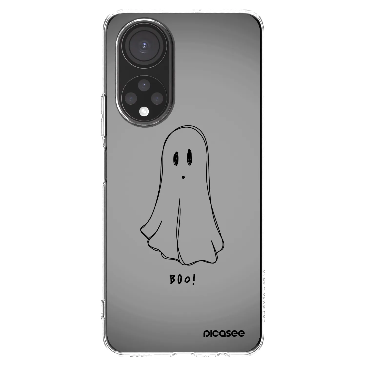 Picasee Honor X7 Hülle - Transparentes Silikon - Ghost