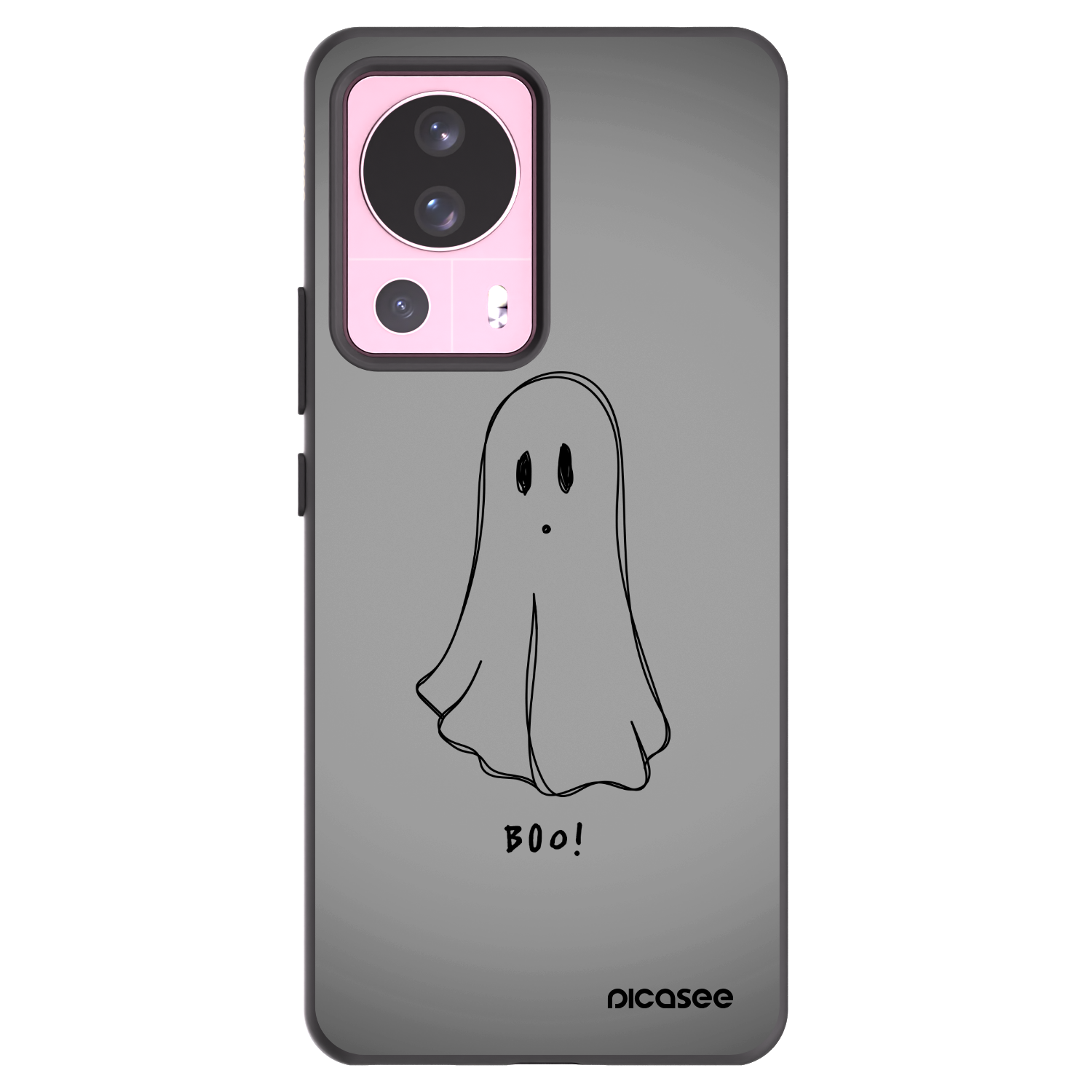 Picasee Xiaomi 13 Lite Hülle - Schwarzes Silikon - Ghost
