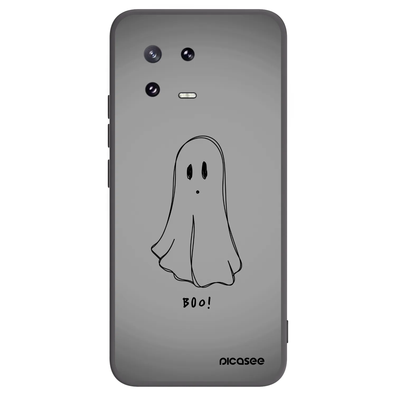 Picasee Xiaomi 13 Pro Hülle - Schwarzes Silikon - Ghost