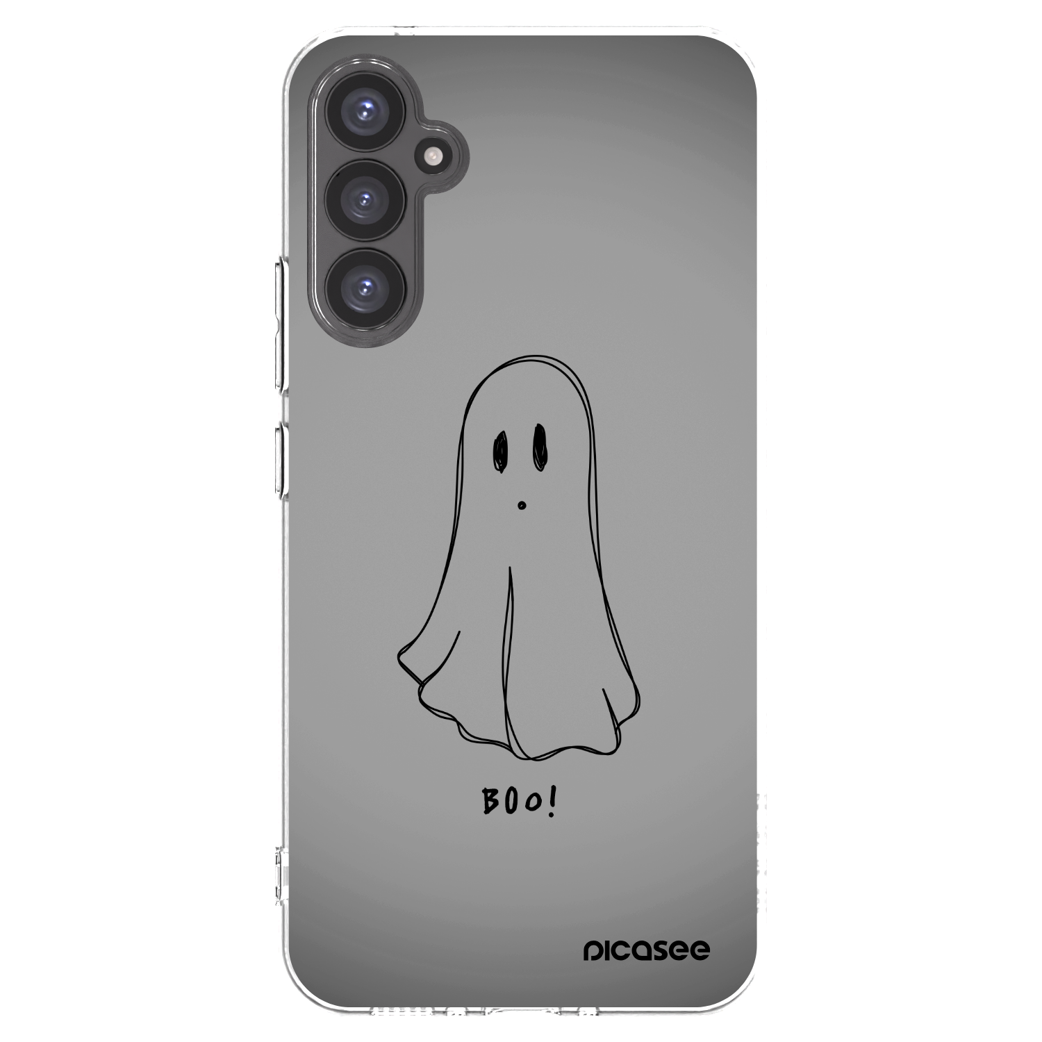 Picasee Samsung Galaxy A34 5G A346B Hülle - Transparentes Silikon - Ghost