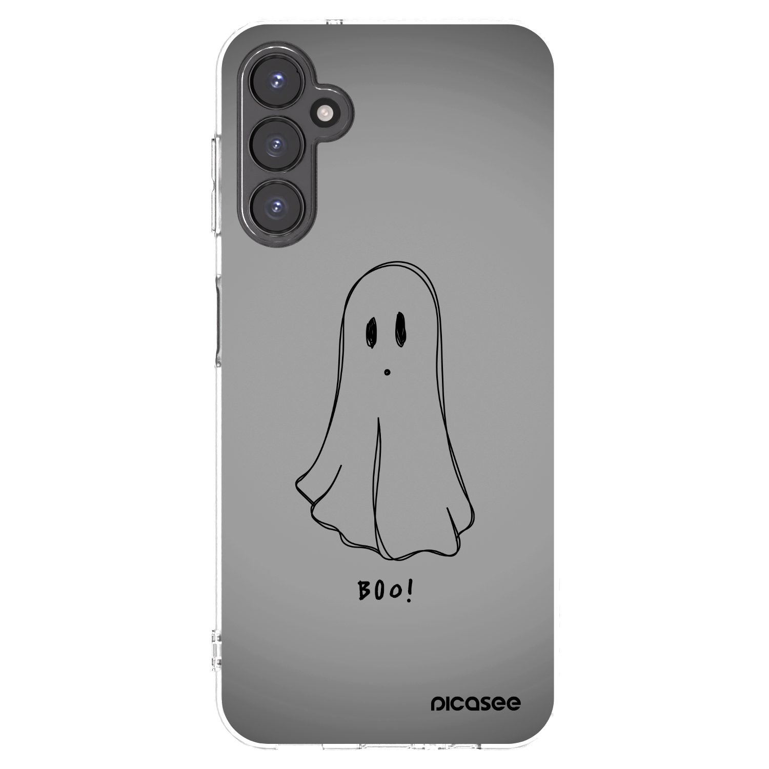 Picasee Samsung Galaxy A14 5G A146P Hülle - Transparentes Silikon - Ghost