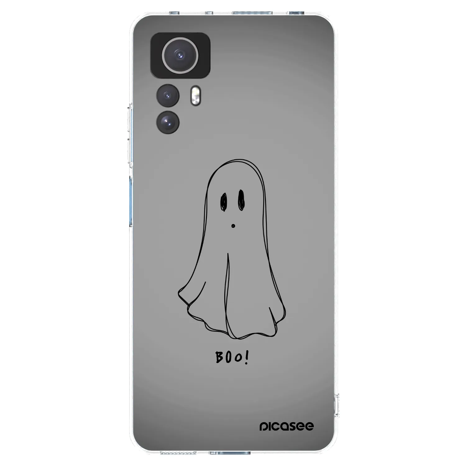 Picasee Xiaomi Redmi Note 12S Hülle - Transparentes Silikon - Ghost