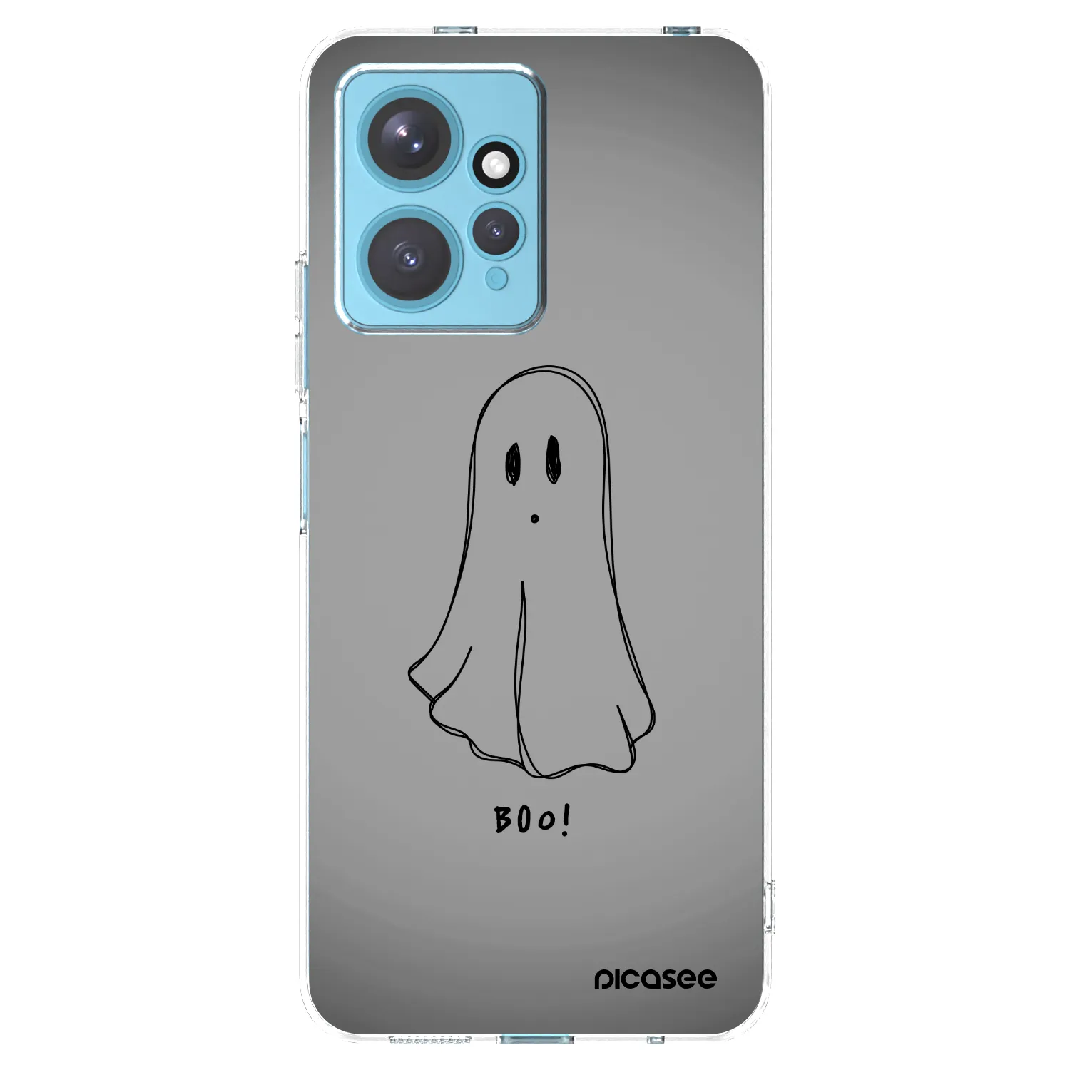 Picasee Xiaomi Redmi Note 12 4G Hülle - Transparentes Silikon - Ghost