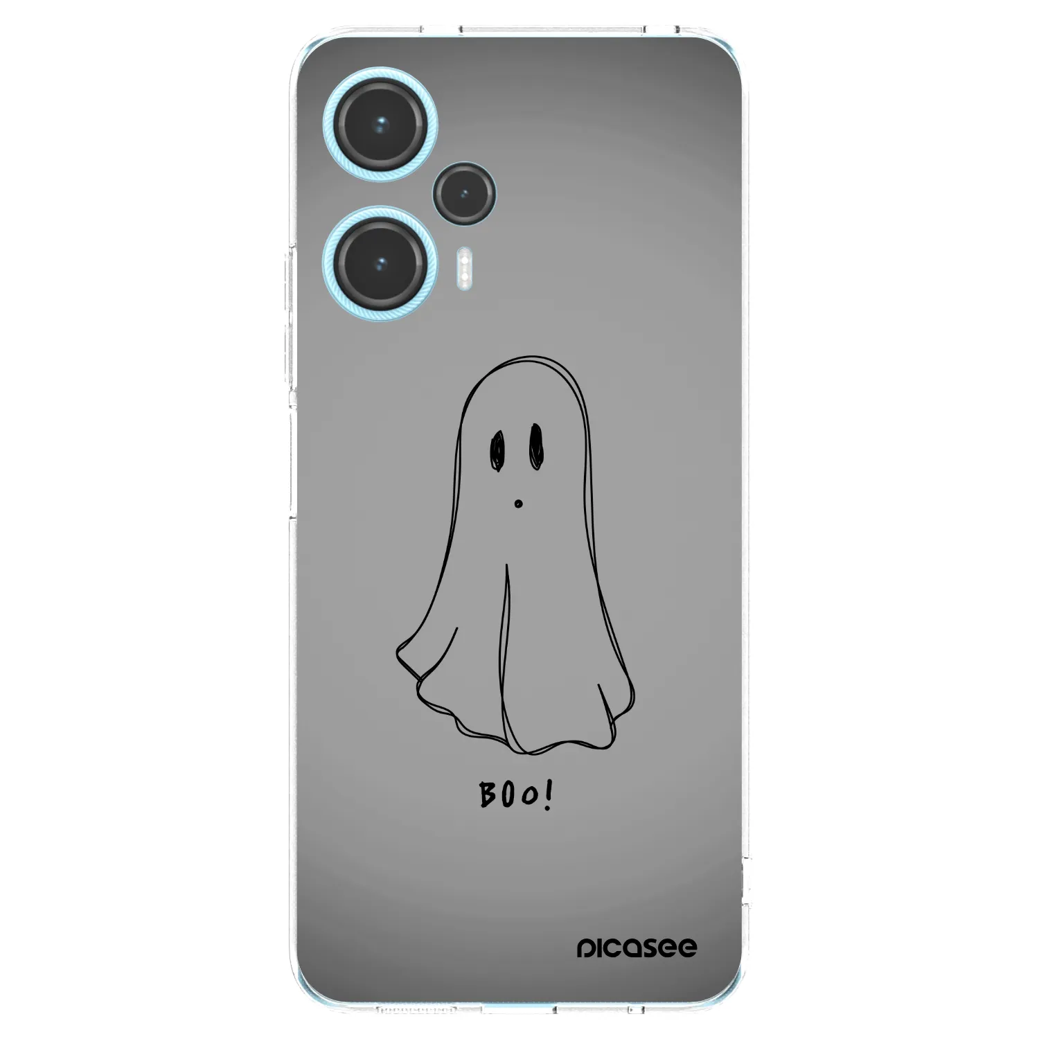 Picasee Xiaomi Poco F5 Hülle - Transparentes Silikon - Ghost