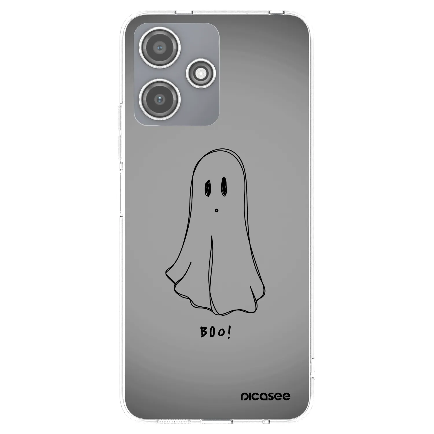 Picasee Xiaomi Redmi 12 5G Hülle - Transparentes Silikon - Ghost