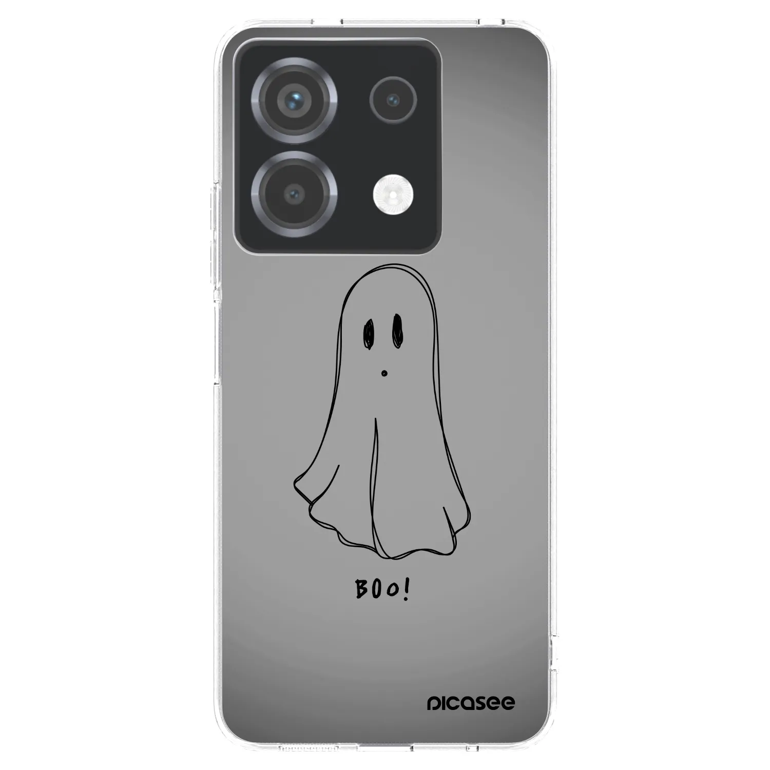 Picasee Xiaomi Poco X6 Hülle - Transparentes Silikon - Ghost
