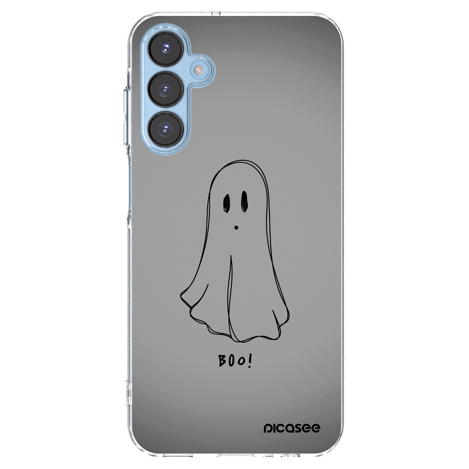 Picasee Samsung Galaxy A15 A156B 5G Hülle - Transparentes Silikon - Ghost