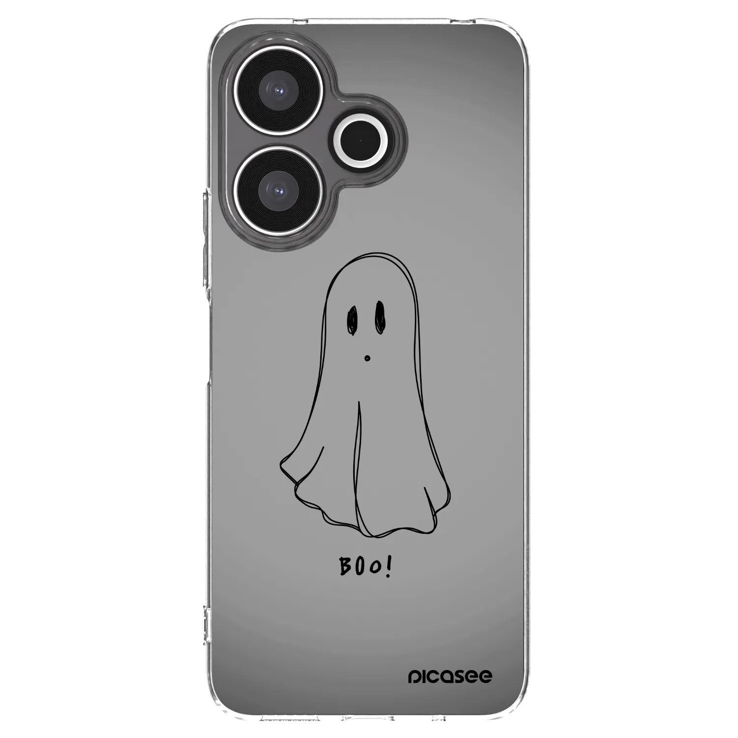 Picasee Xiaomi Redmi 13 4G Hülle - Transparentes Silikon - Ghost