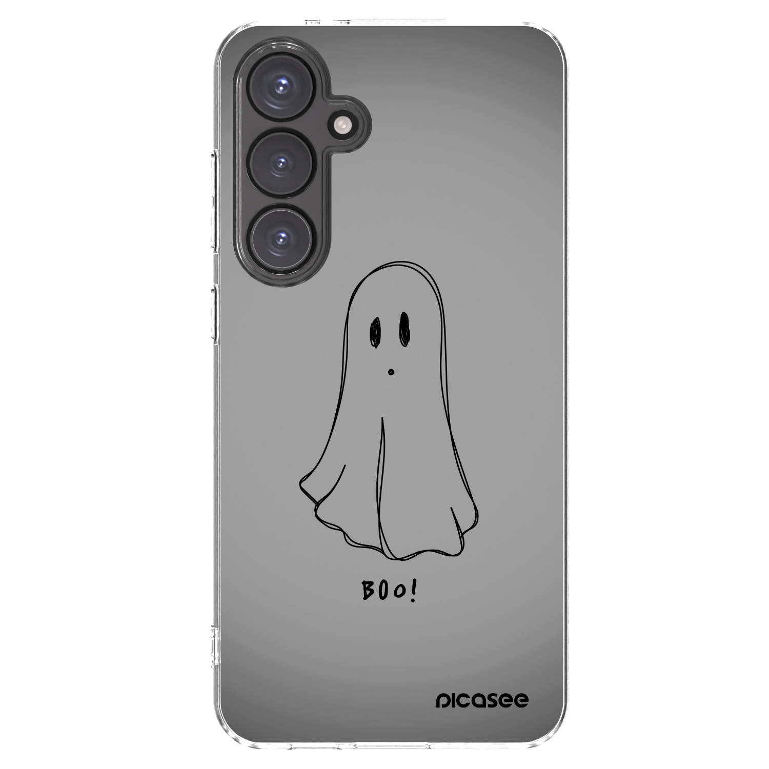 Picasee Samsung Galaxy S24 FE S721B Hülle - Transparentes Silikon - Ghost