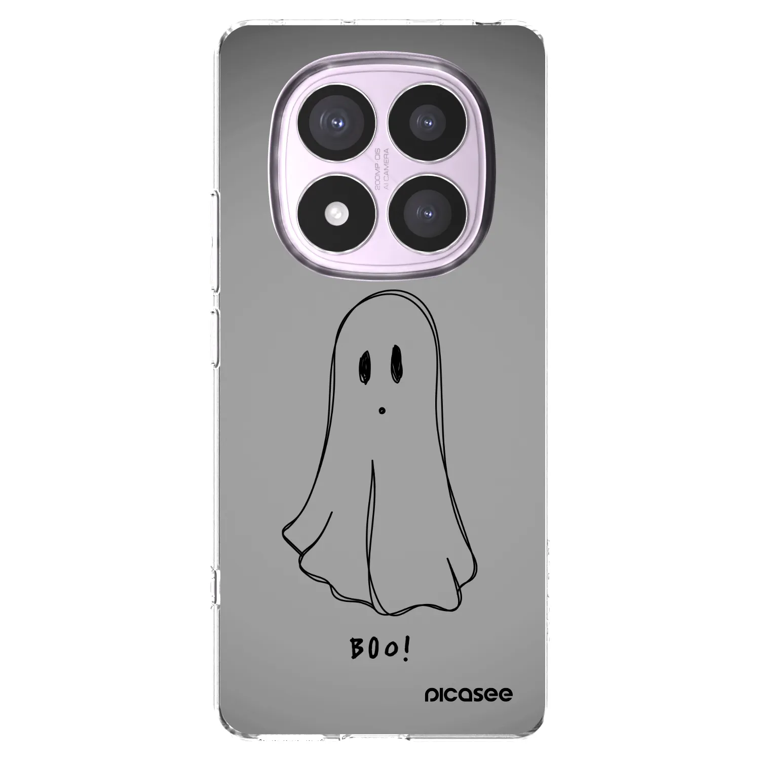 Picasee Xiaomi Redmi Note 14 Pro 5G Hülle - Transparentes Silikon - Ghost