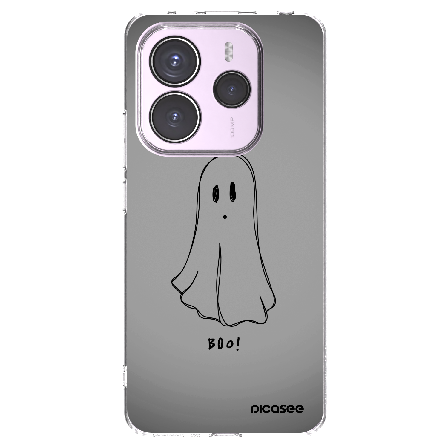 Picasee Xiaomi Redmi Note 14 5G Hülle - Transparentes Silikon - Ghost