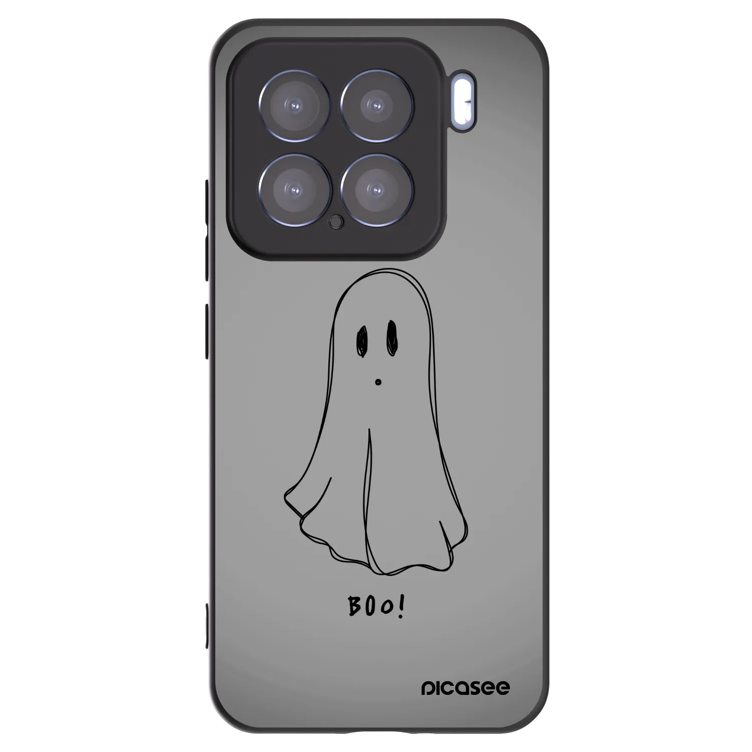 Picasee Xiaomi 15 Hülle - Schwarzes Silikon - Ghost