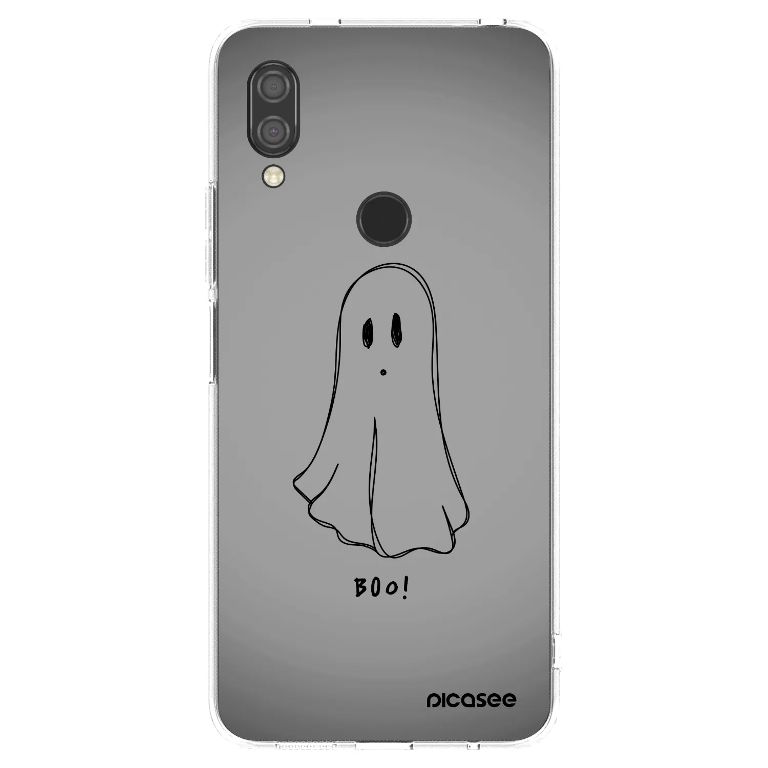 Picasee Xiaomi Redmi 7 Hülle - Transparentes Silikon - Ghost