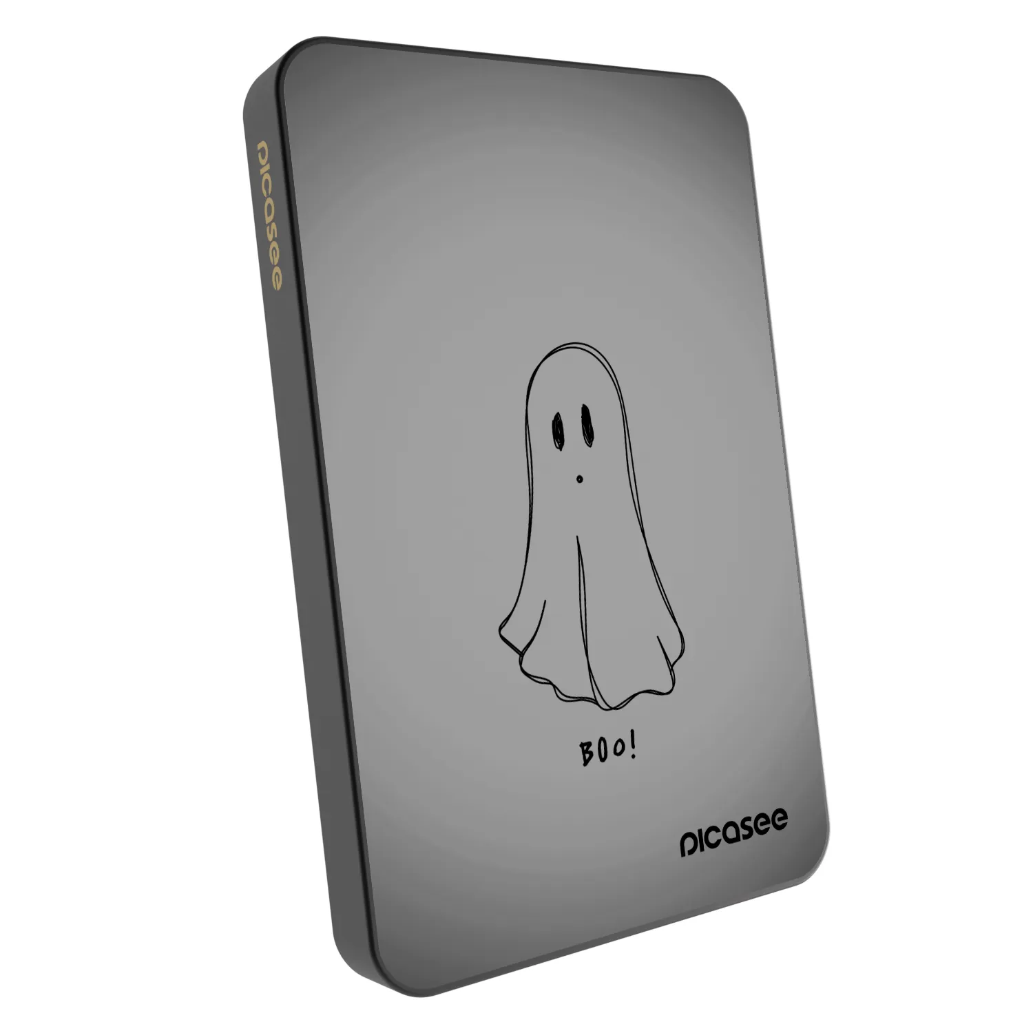Picasee Powerbank mit MagSafe 5 000 mAh Grau - Ghost