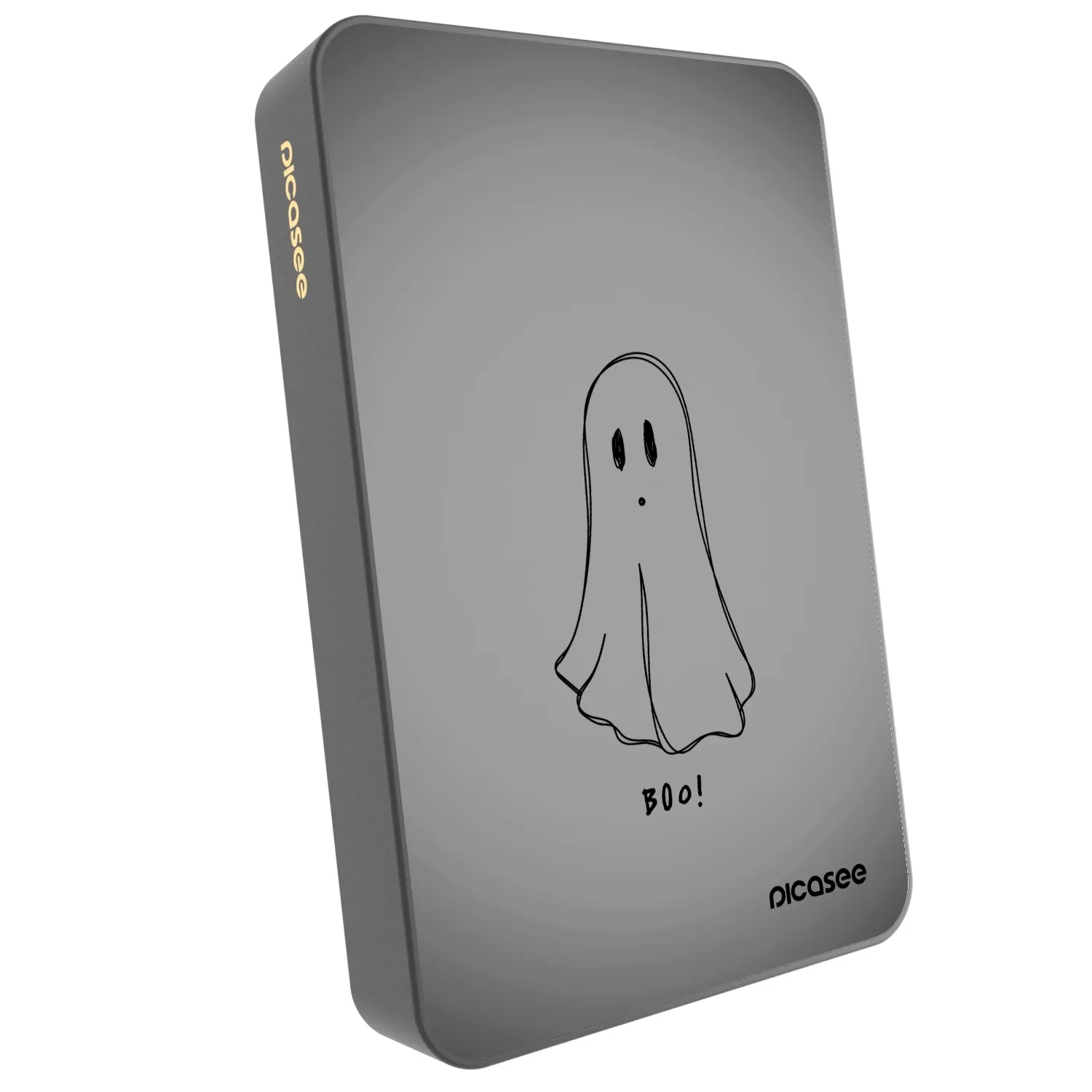 Picasee Powerbank mit MagSafe 10 000 mAh Grau - Ghost