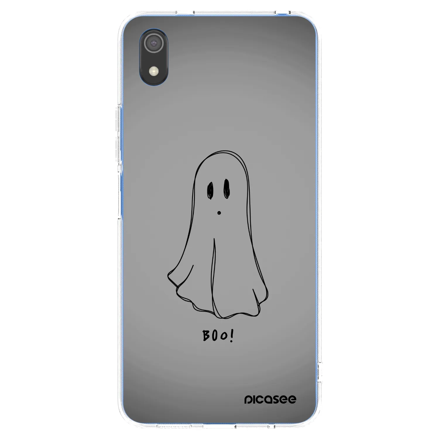 Picasee Xiaomi Redmi 7A Hülle - Transparentes Silikon - Ghost