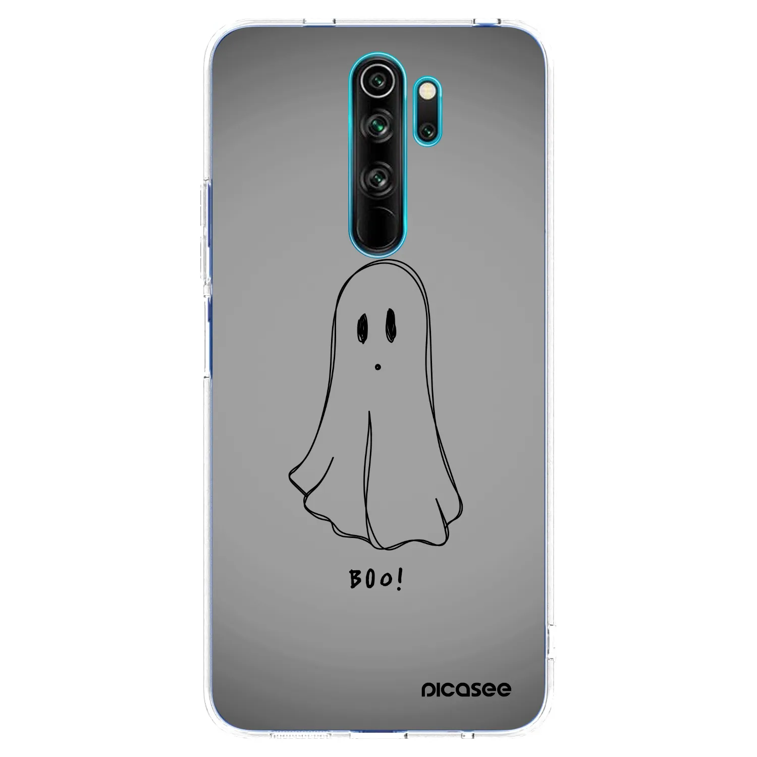 Picasee Xiaomi Redmi Note 8 Pro Hülle - Transparentes Silikon - Ghost