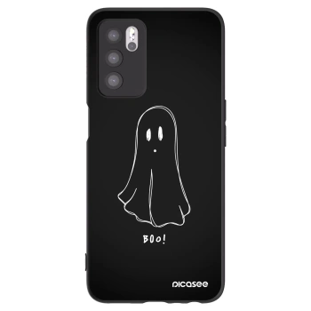 Picasee OPPO A16s Hülle - Schwarzes Silikon - Ghost 2