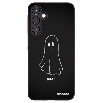 Picasee Samsung Galaxy A16 5G Hülle - Schwarzes Silikon - Ghost 2