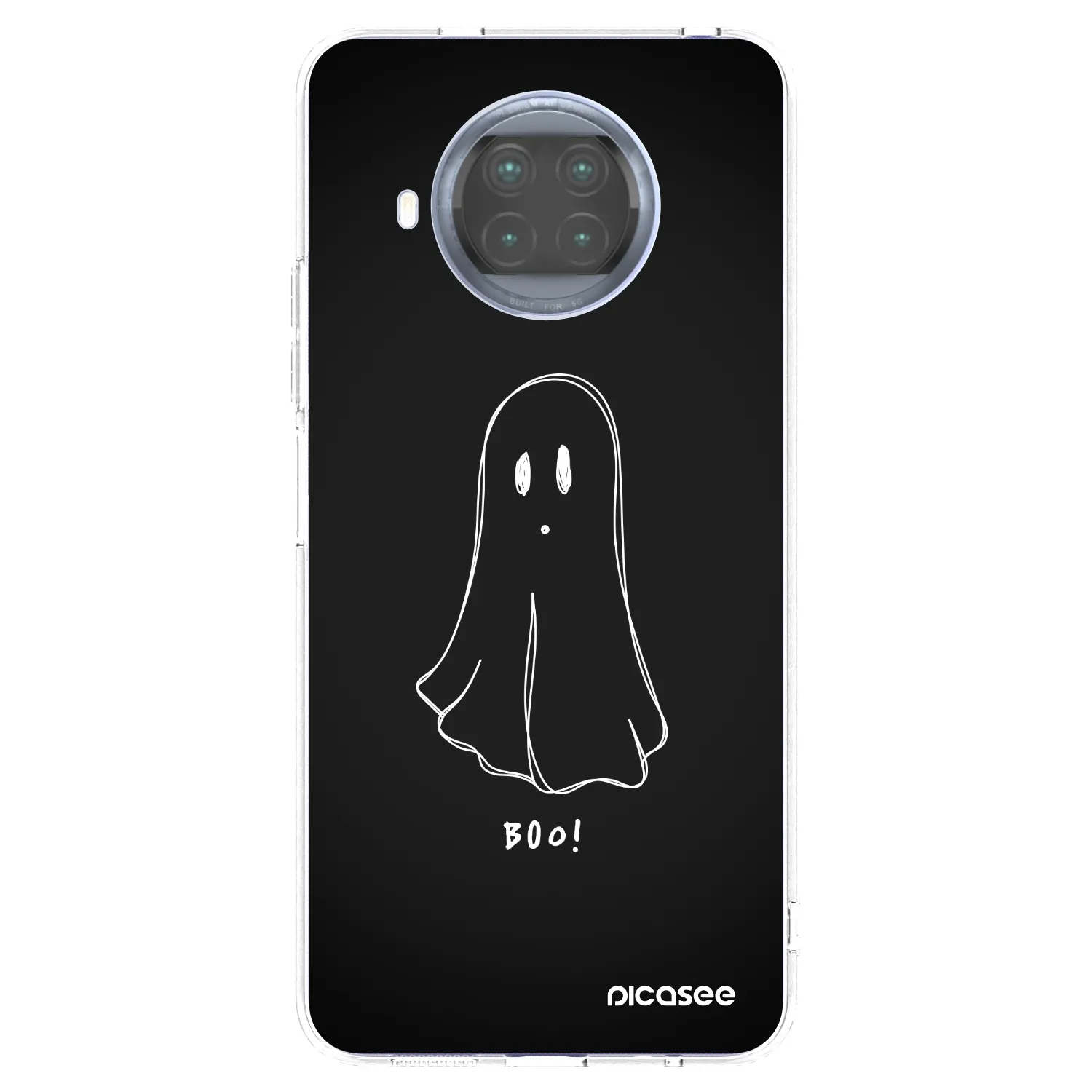 Picasee Xiaomi Mi 10T Lite Hülle - Transparentes Silikon - Ghost 2
