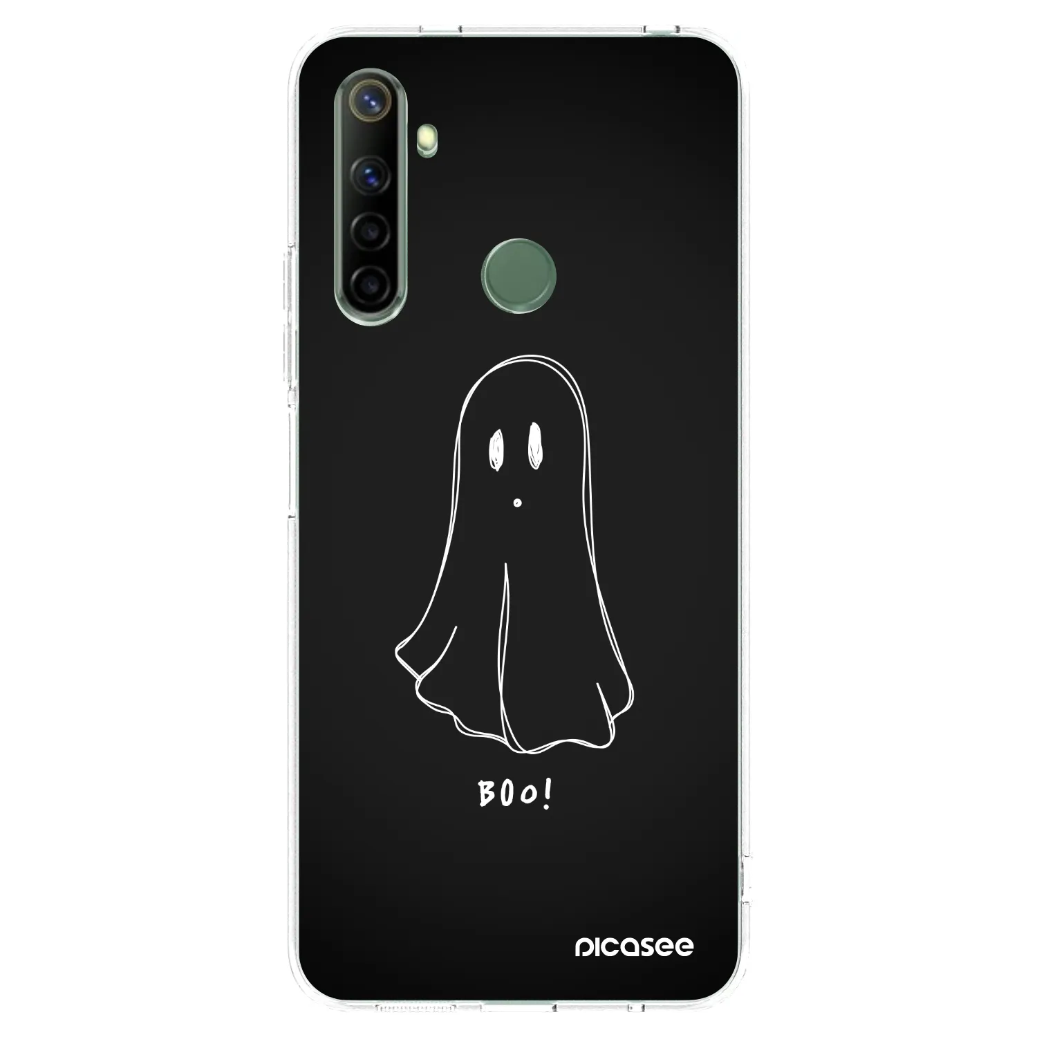 Picasee Realme 6i Hülle - Transparentes Silikon - Ghost 2