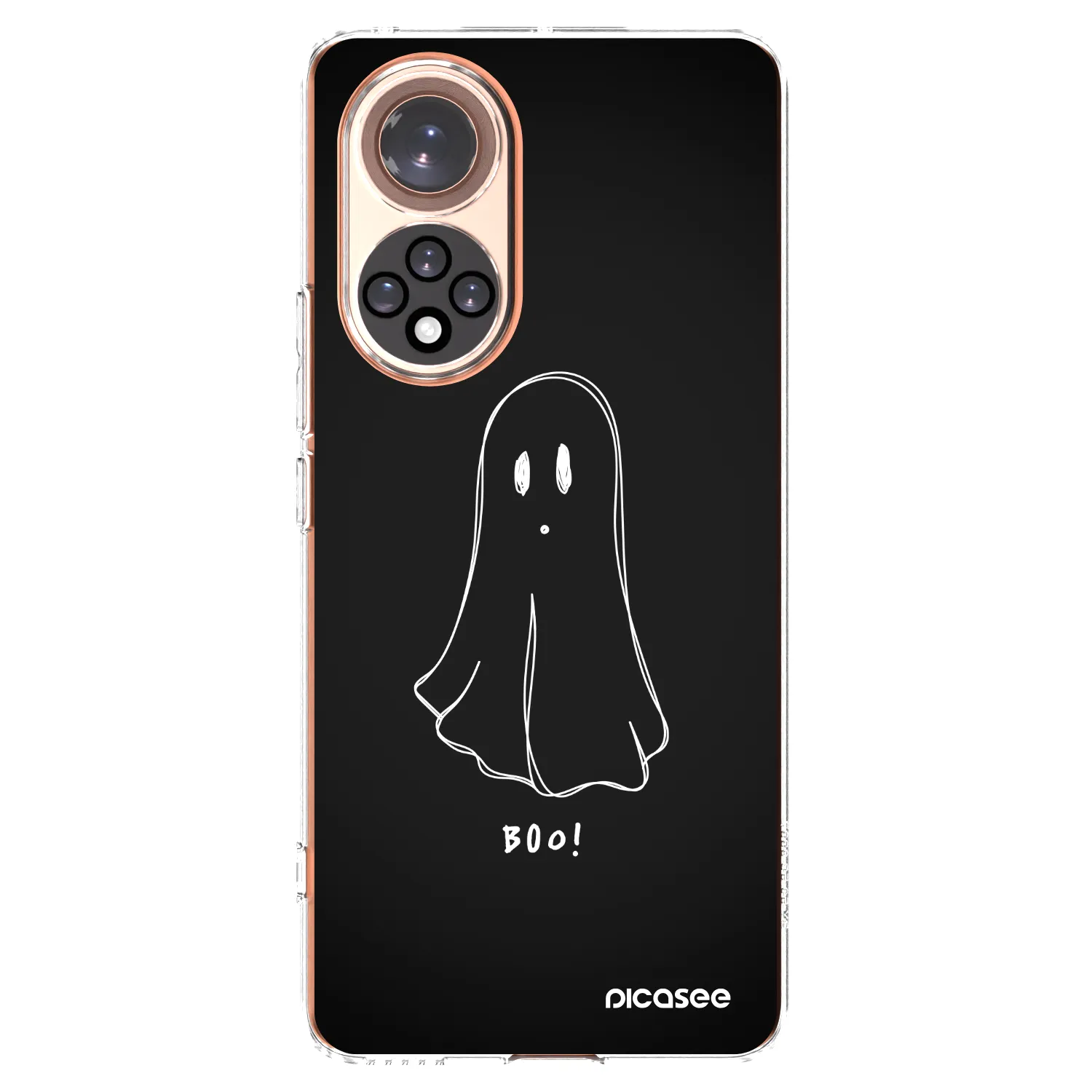 Picasee Honor 50 5G Hülle - Transparentes Silikon - Ghost 2