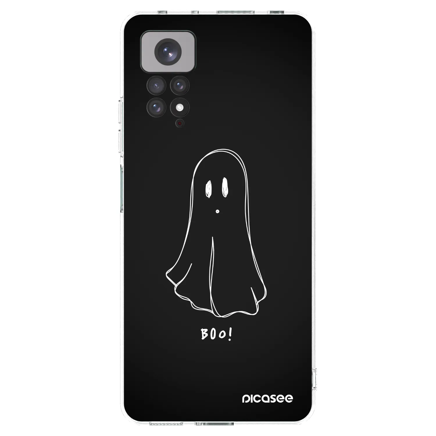 Picasee Xiaomi Redmi Note 11S 4G Hülle - Transparentes Silikon - Ghost 2