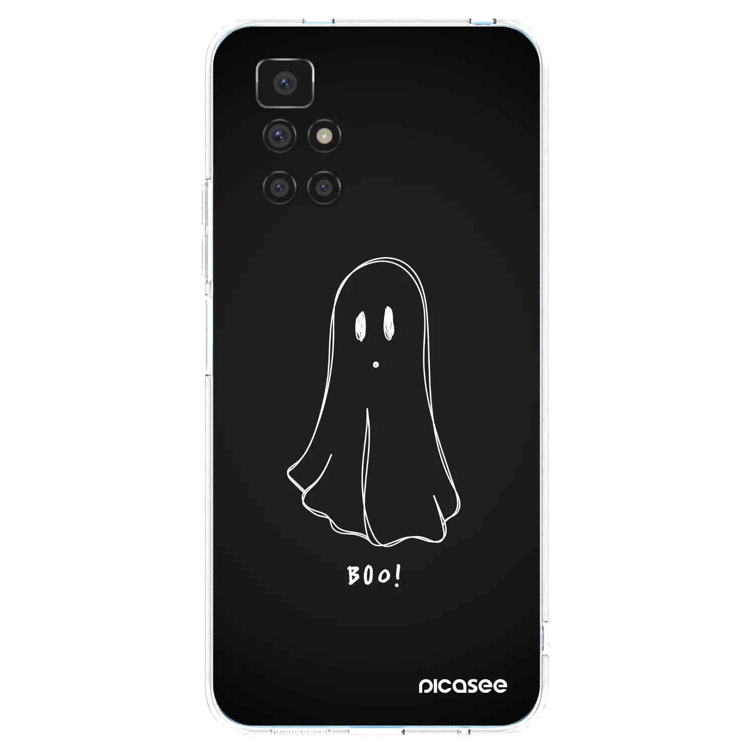 Picasee Xiaomi Redmi 10 (2022) Hülle - Transparentes Silikon - Ghost 2