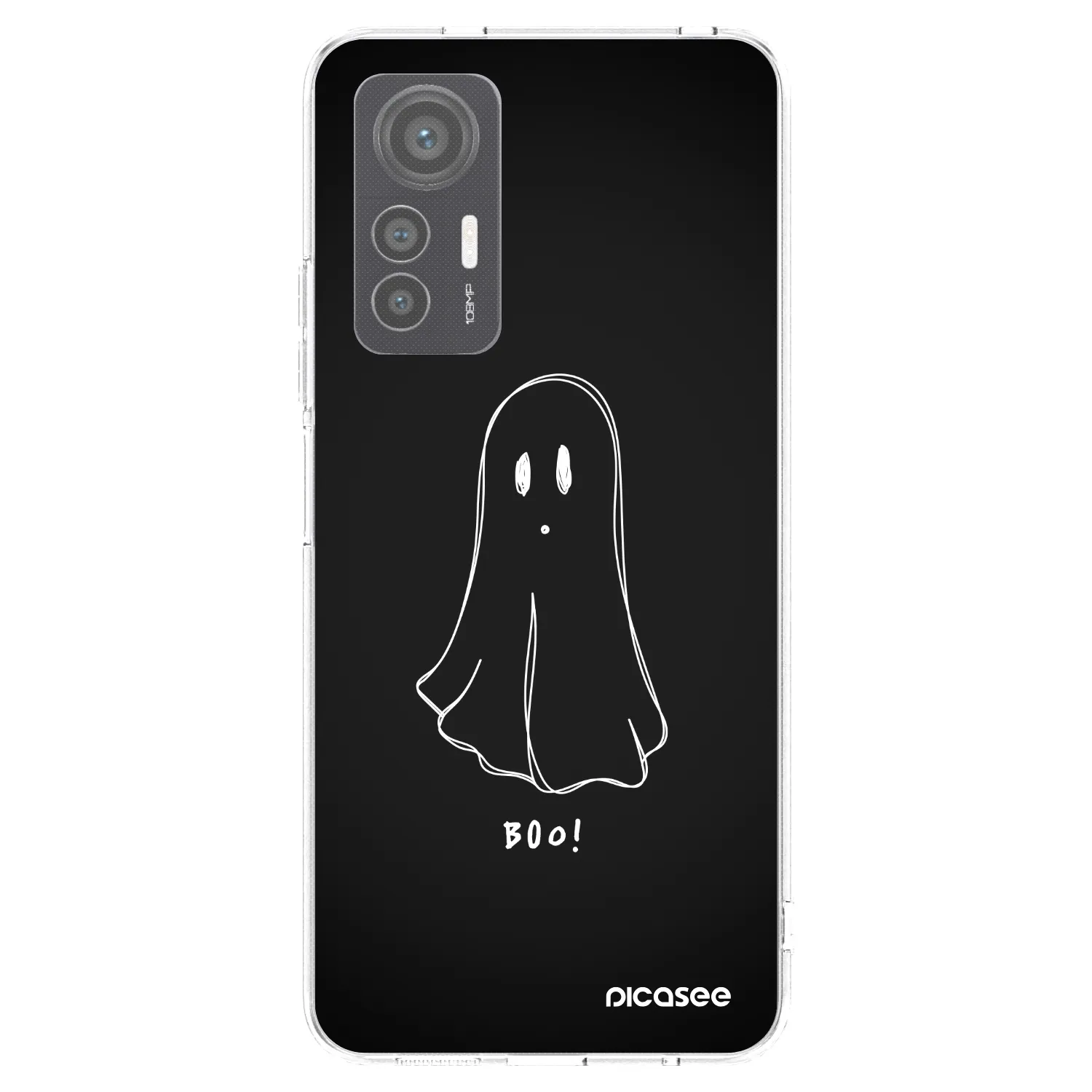 Picasee Xiaomi 12 Lite Hülle - Transparentes Silikon - Ghost 2