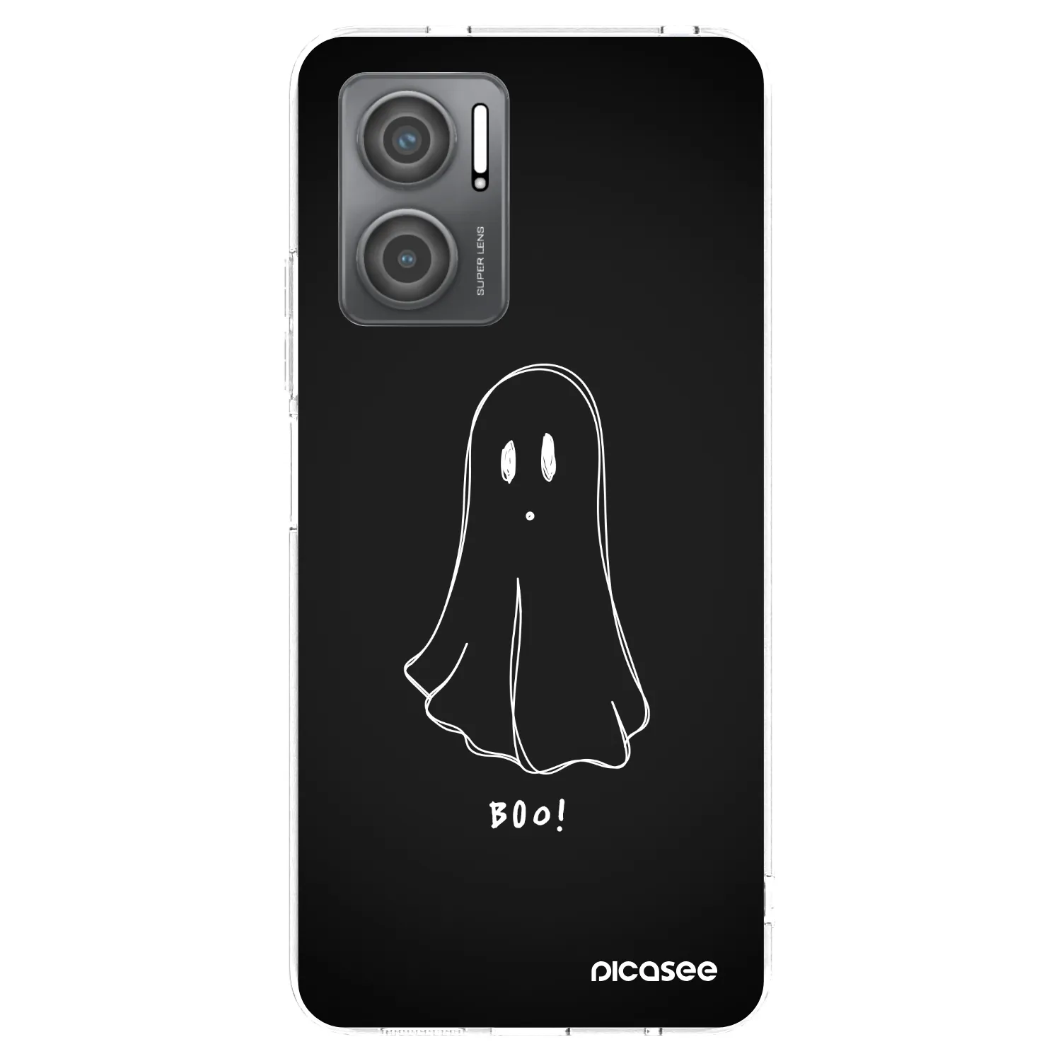 Picasee Xiaomi Redmi 10 5G Hülle - Transparentes Silikon - Ghost 2