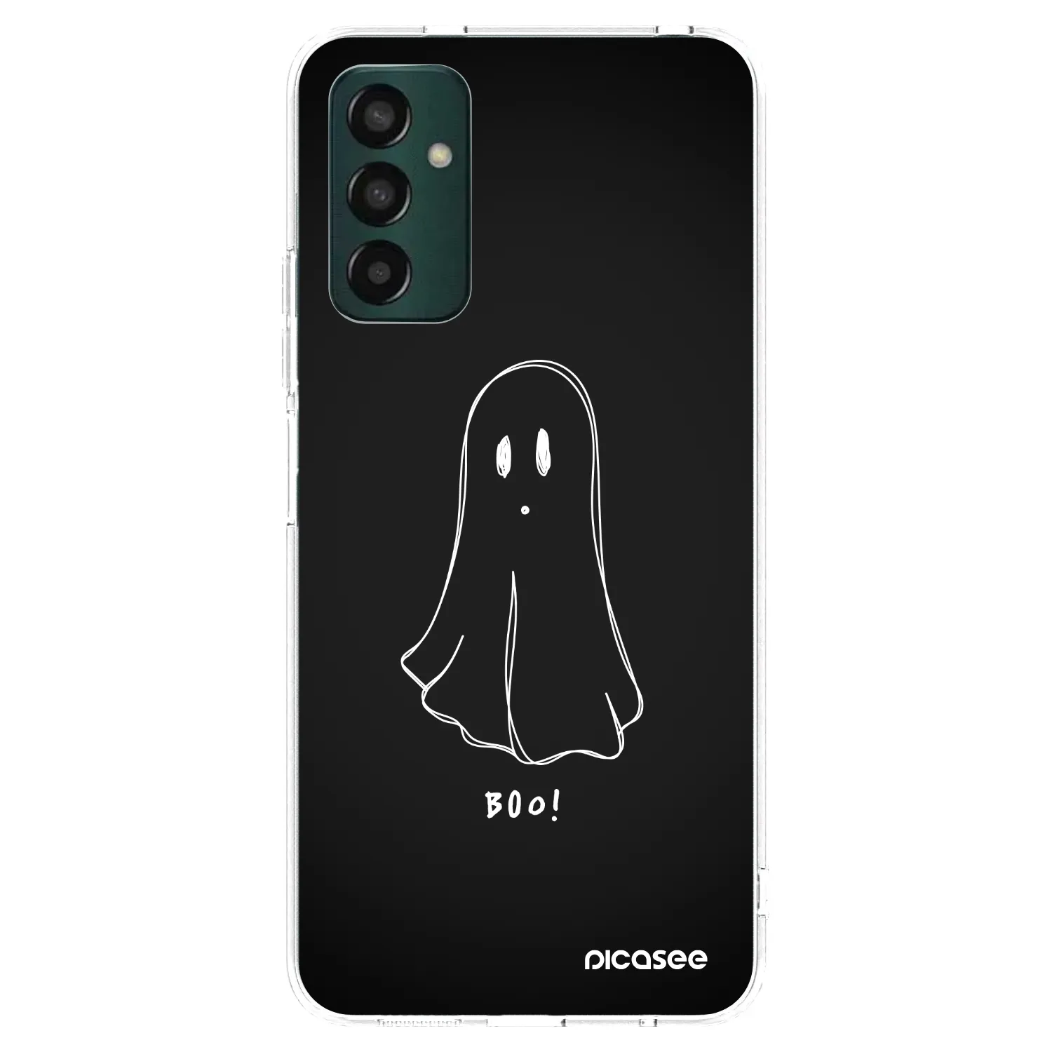 Picasee Samsung Galaxy M23 5G Hülle - Transparentes Silikon - Ghost 2