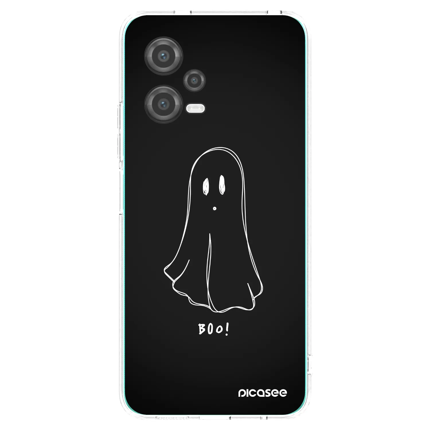 Picasee Xiaomi Poco X5 Hülle - Transparentes Silikon - Ghost 2