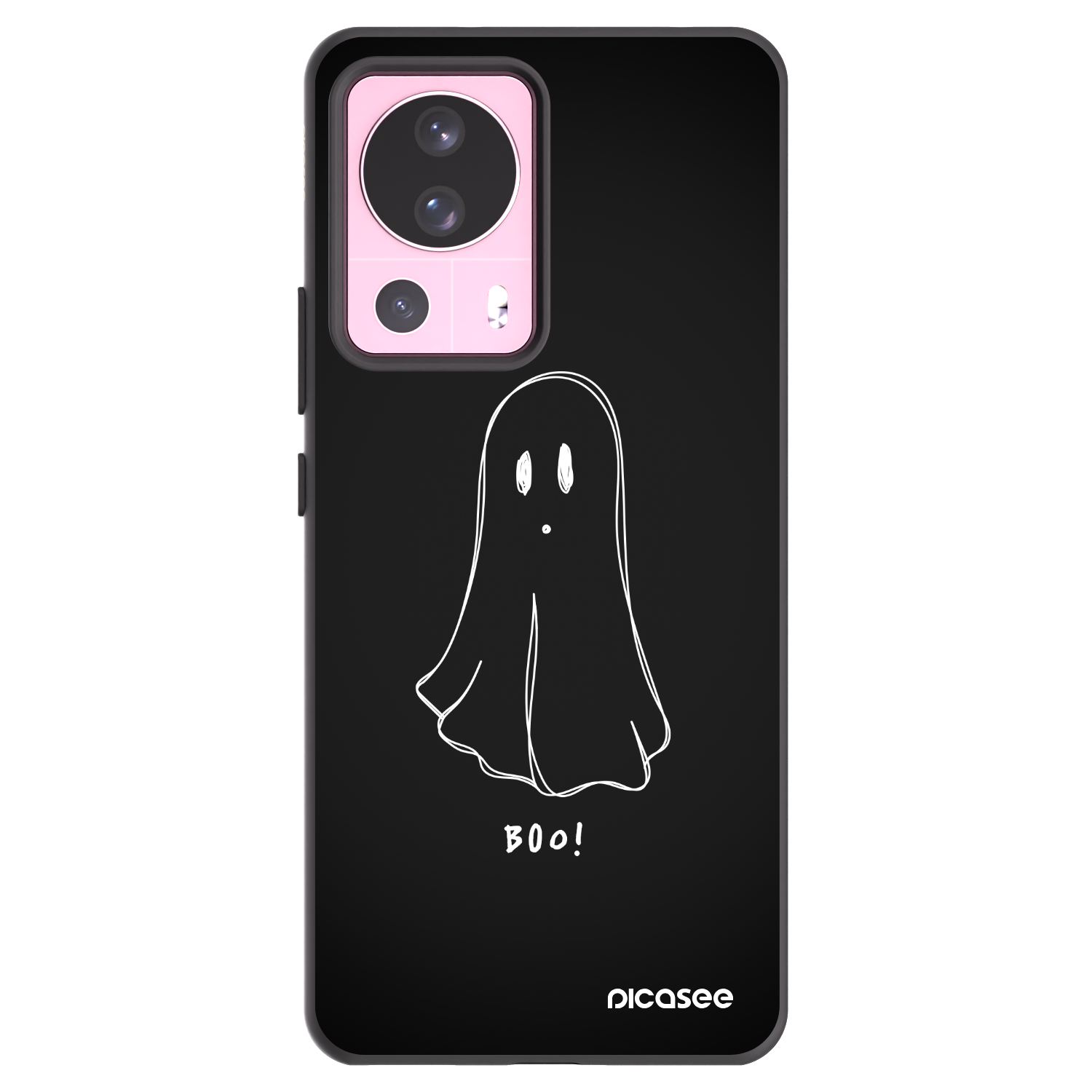Picasee Xiaomi 13 Lite Hülle - Schwarzes Silikon - Ghost 2