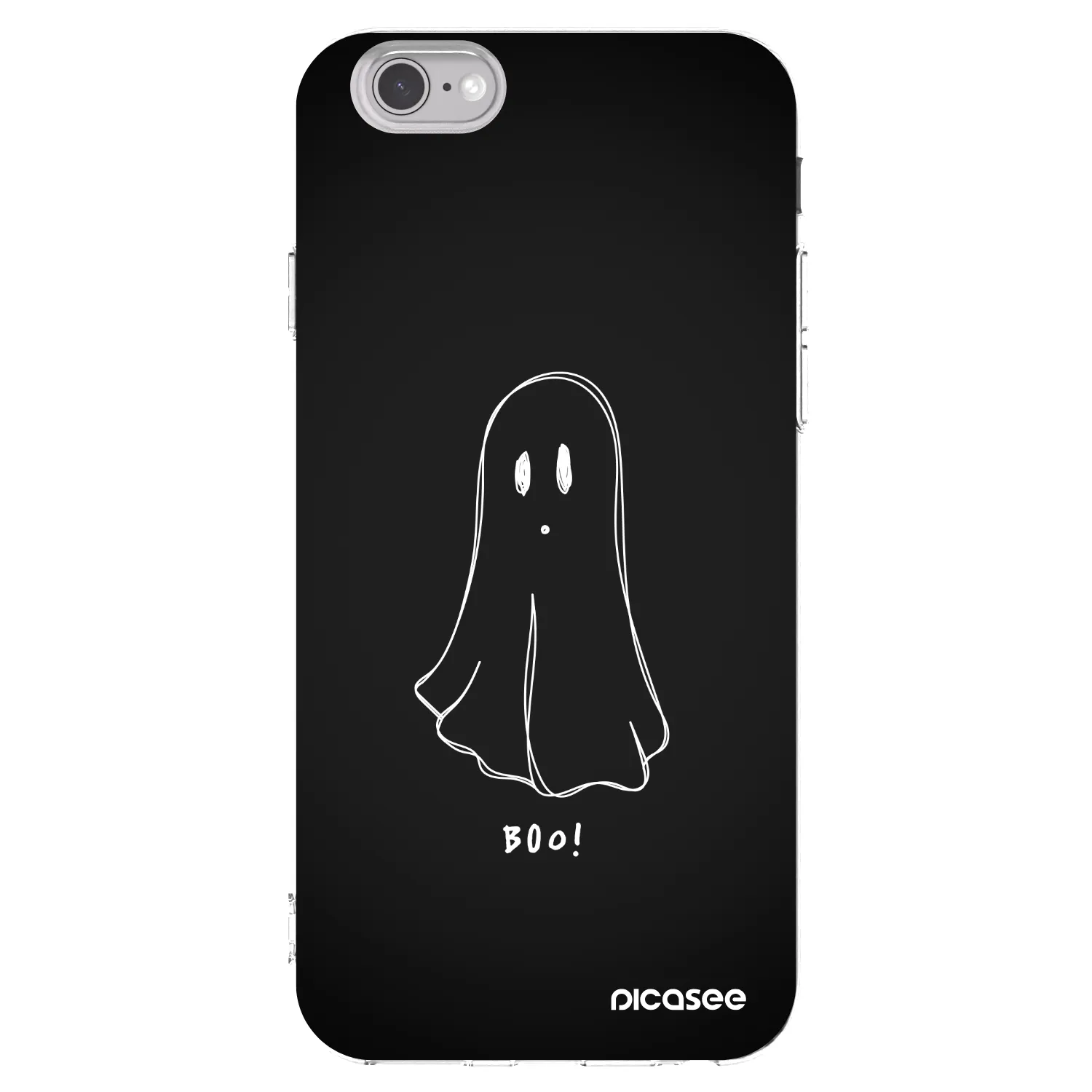 Picasee Apple iPhone 6/6S Hülle - Transparentes Silikon - Ghost 2