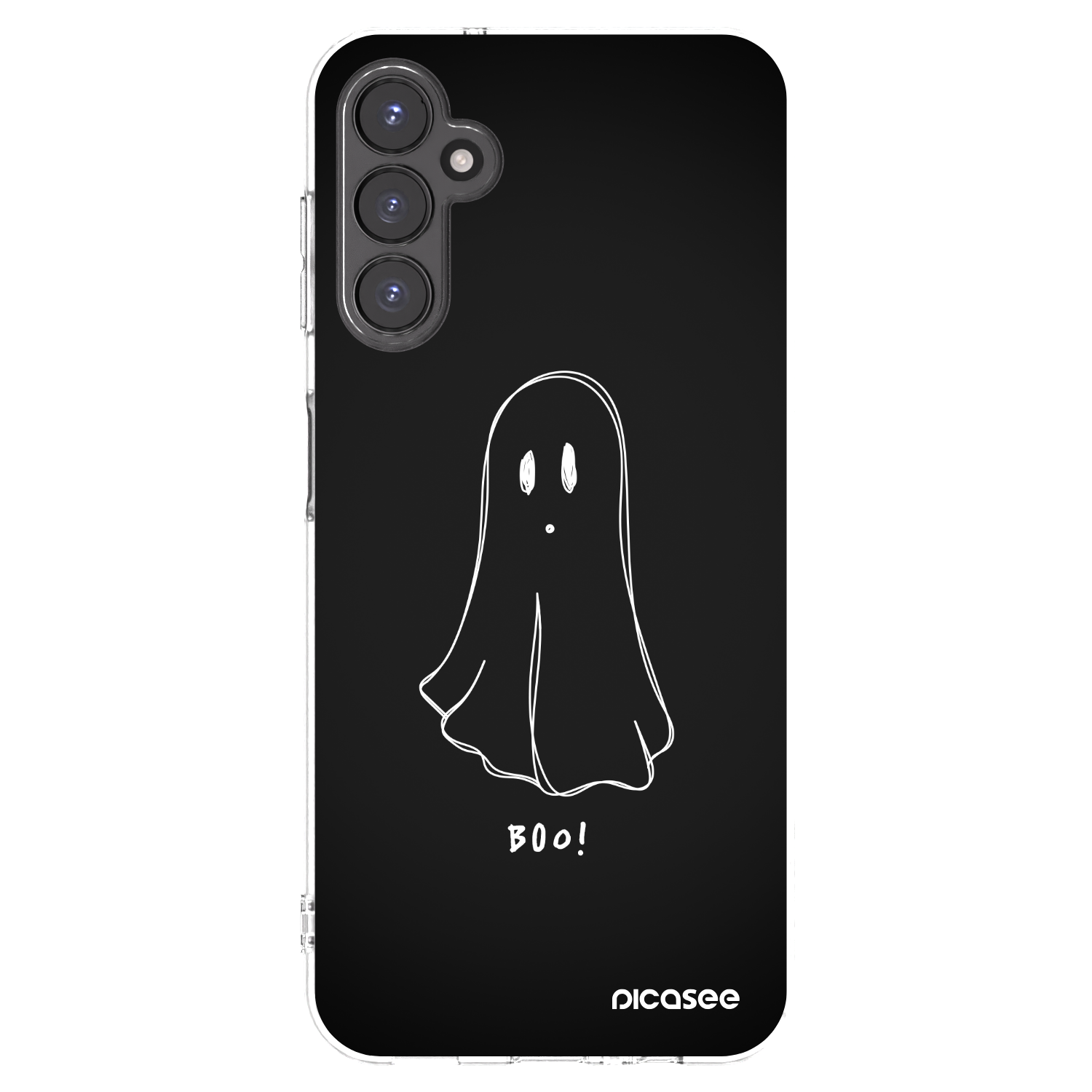 Picasee Samsung Galaxy A14 5G A146P Hülle - Transparentes Silikon - Ghost 2