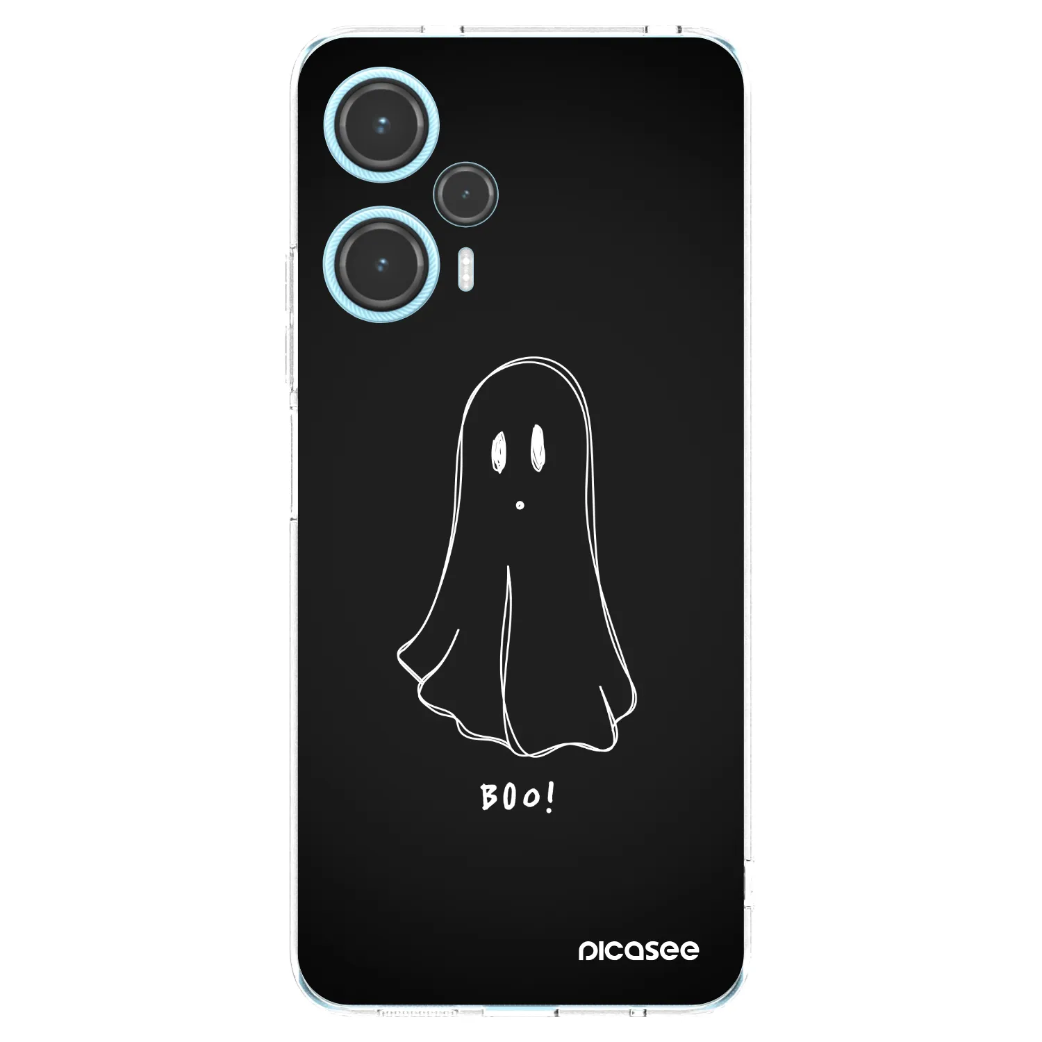 Picasee Xiaomi Poco F5 Hülle - Transparentes Silikon - Ghost 2