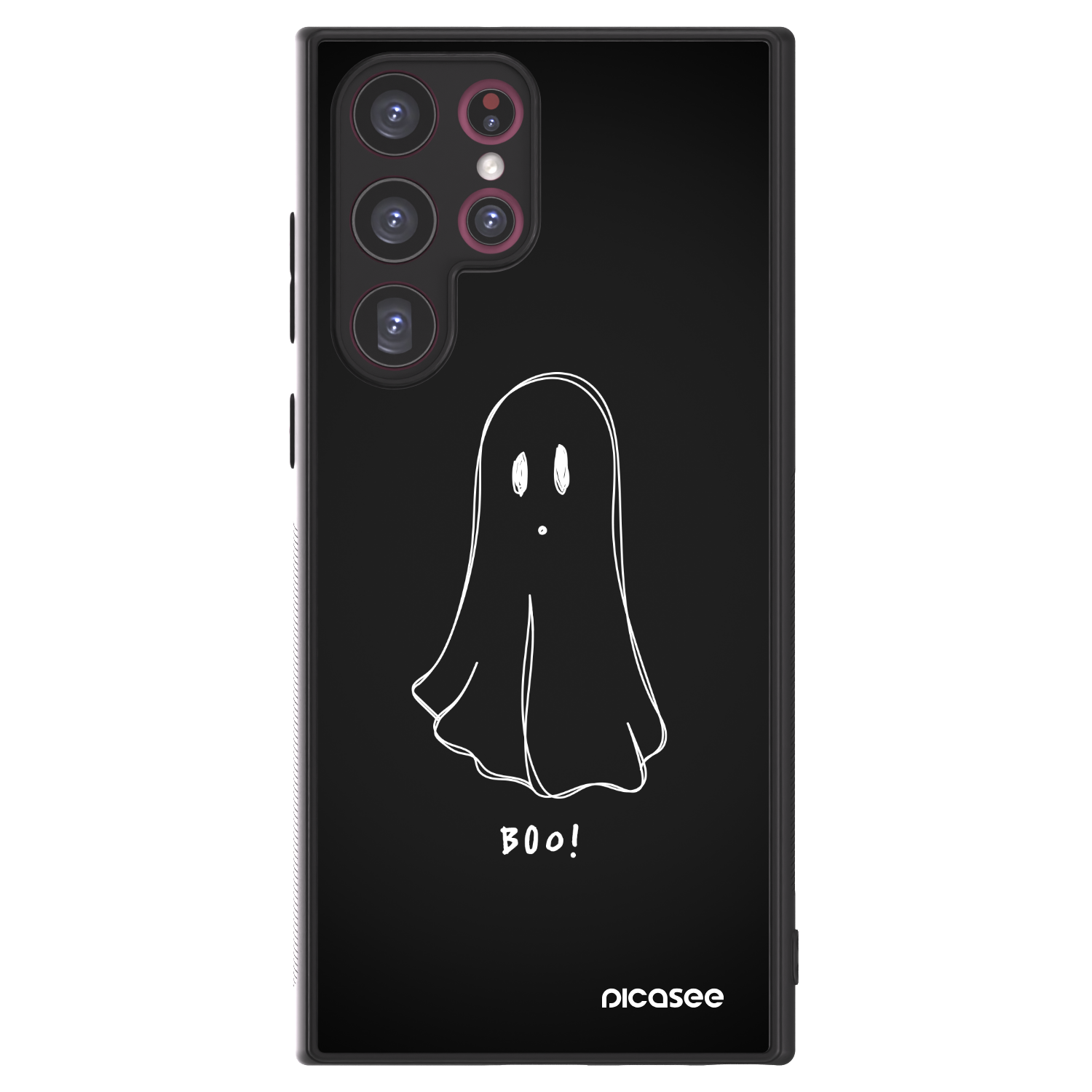 Picasee ULTIMATE CASE PowerShare für Samsung Galaxy S22 Ultra 5G - Ghost 2